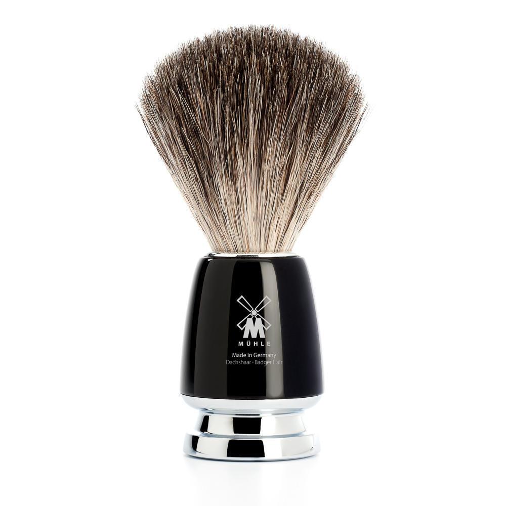 MUHLE RYTMO Black Pure Badger Shaving Brush