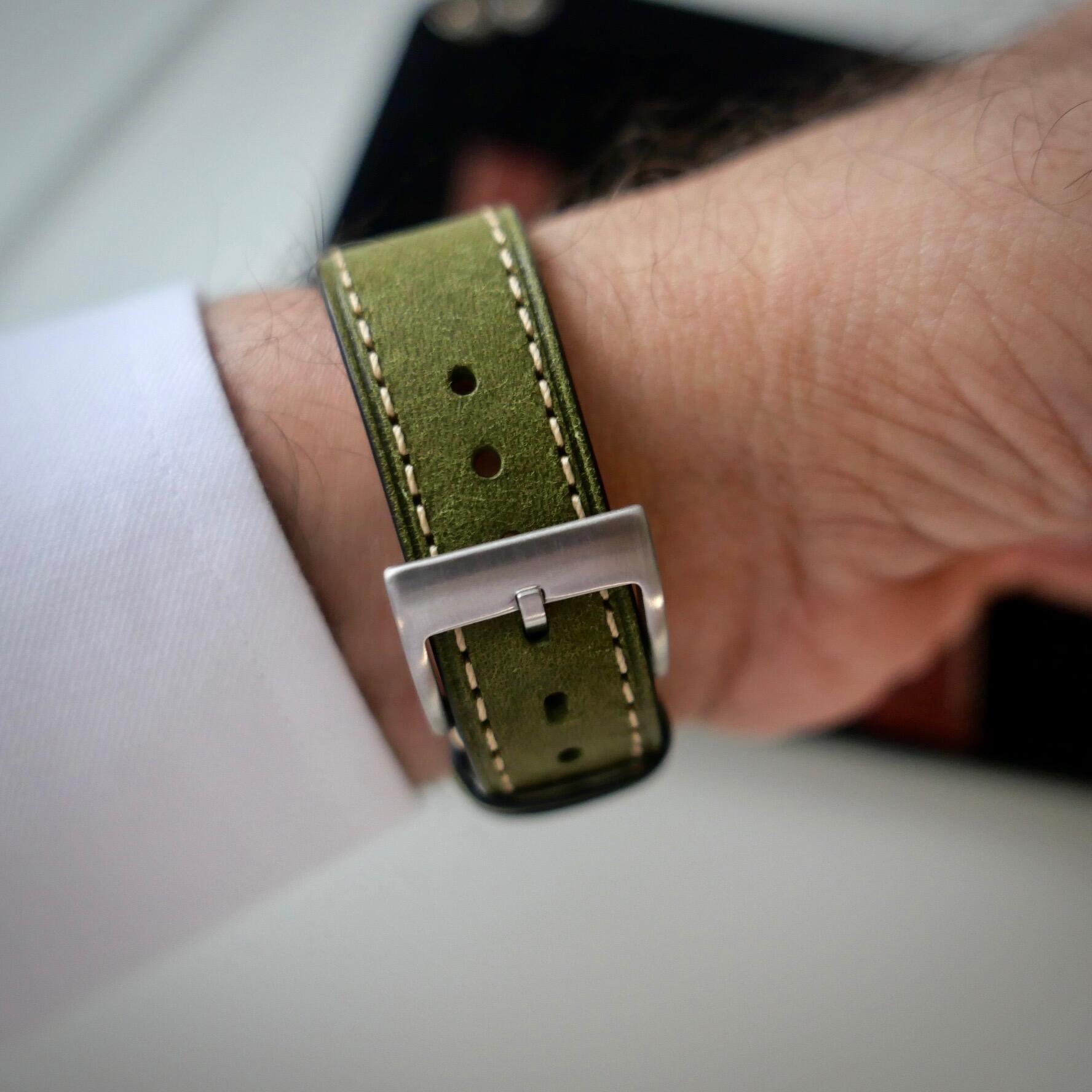 Aged Leather Straps