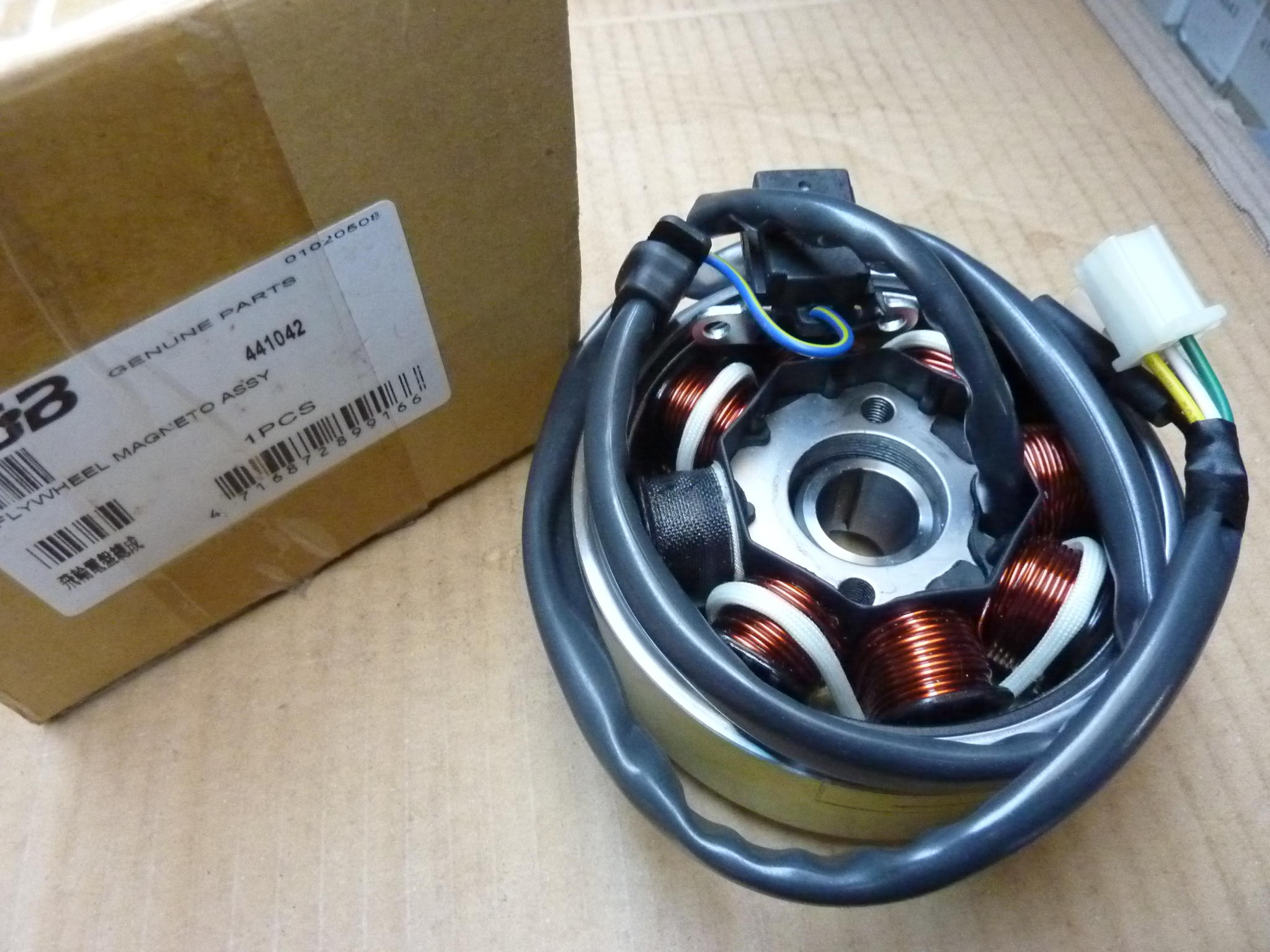 TGB 441042 FLYWHEEL GENERATOR WINDINGS TGB R125X