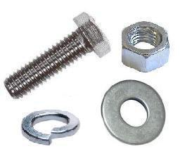 Front Leg Shield Nuts, Bolts & Fixings
