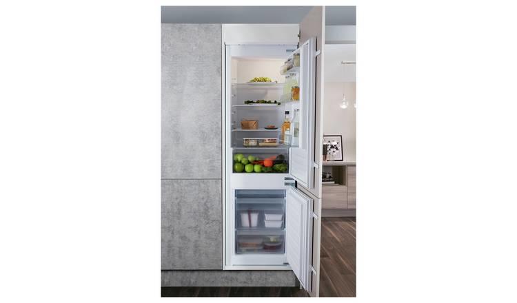 Hotpoint HMCB7030AA 54cm Wide Integrated Upright Fridge Freezer in White