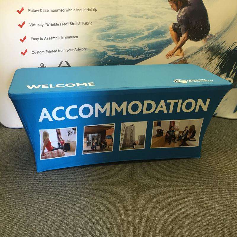 Just a table?Or 5 square metres of ad space & Storage!
