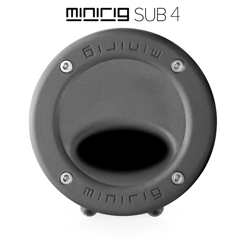 Minirig 4 Portable Subwoofer Speaker - Ultra Black