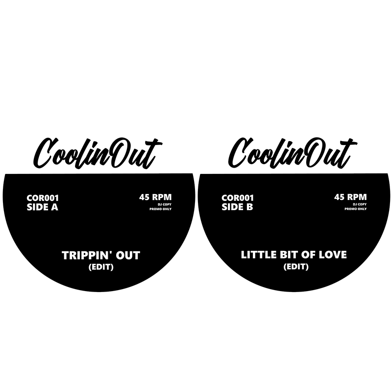 Coolin' Out - Trippin' Out & Little Bit Of Love 7 inch