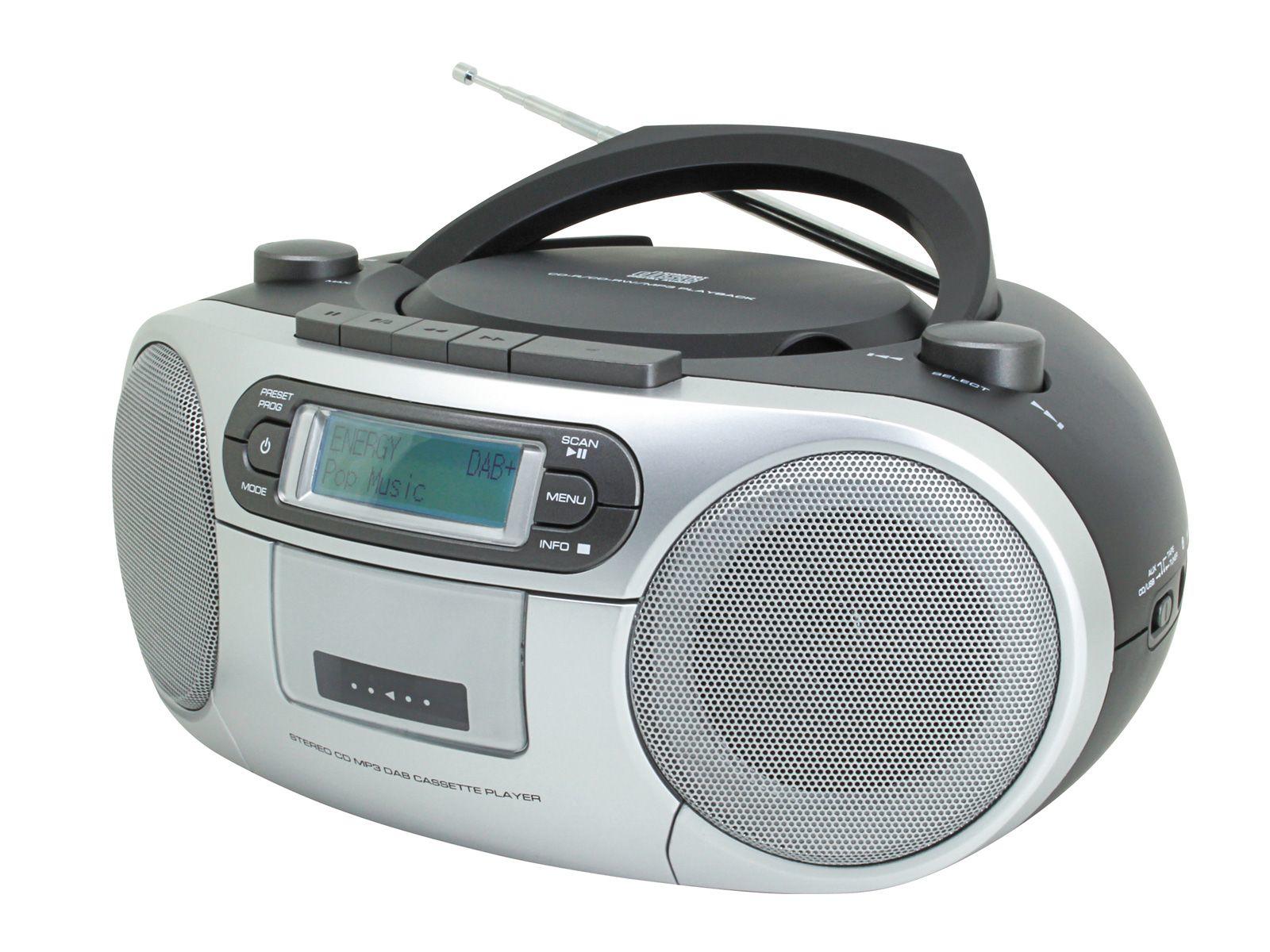 soundmaster SCD7900 Portable CD Player Boombox & FM & DAB ...