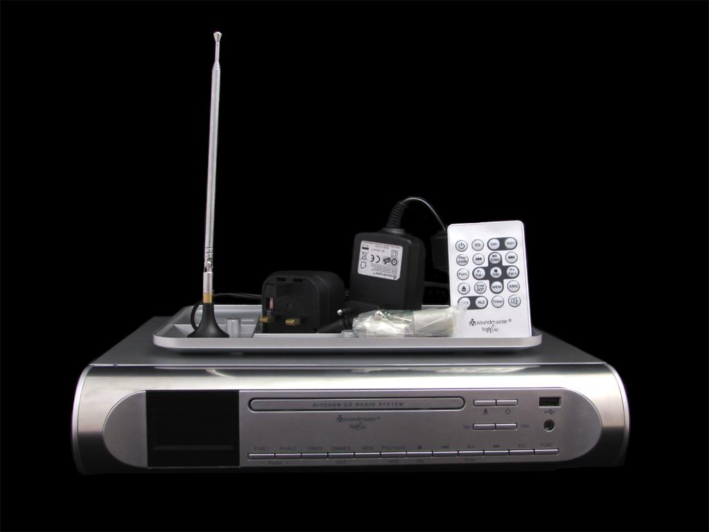 Buy soundmaster UR2170SI Under Cabinet Kitchen Digital ...