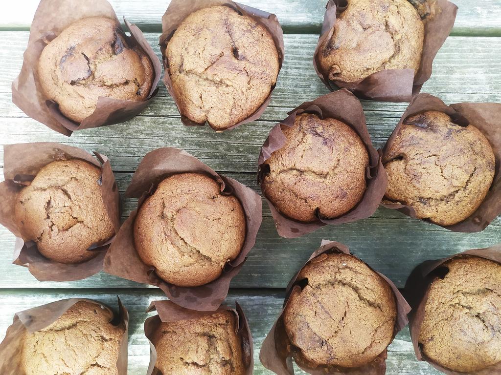 Banana & Choc-Chunk CBD Muffins