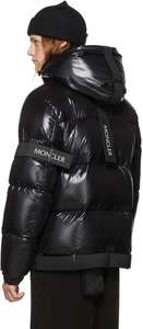 moncler coat with straps