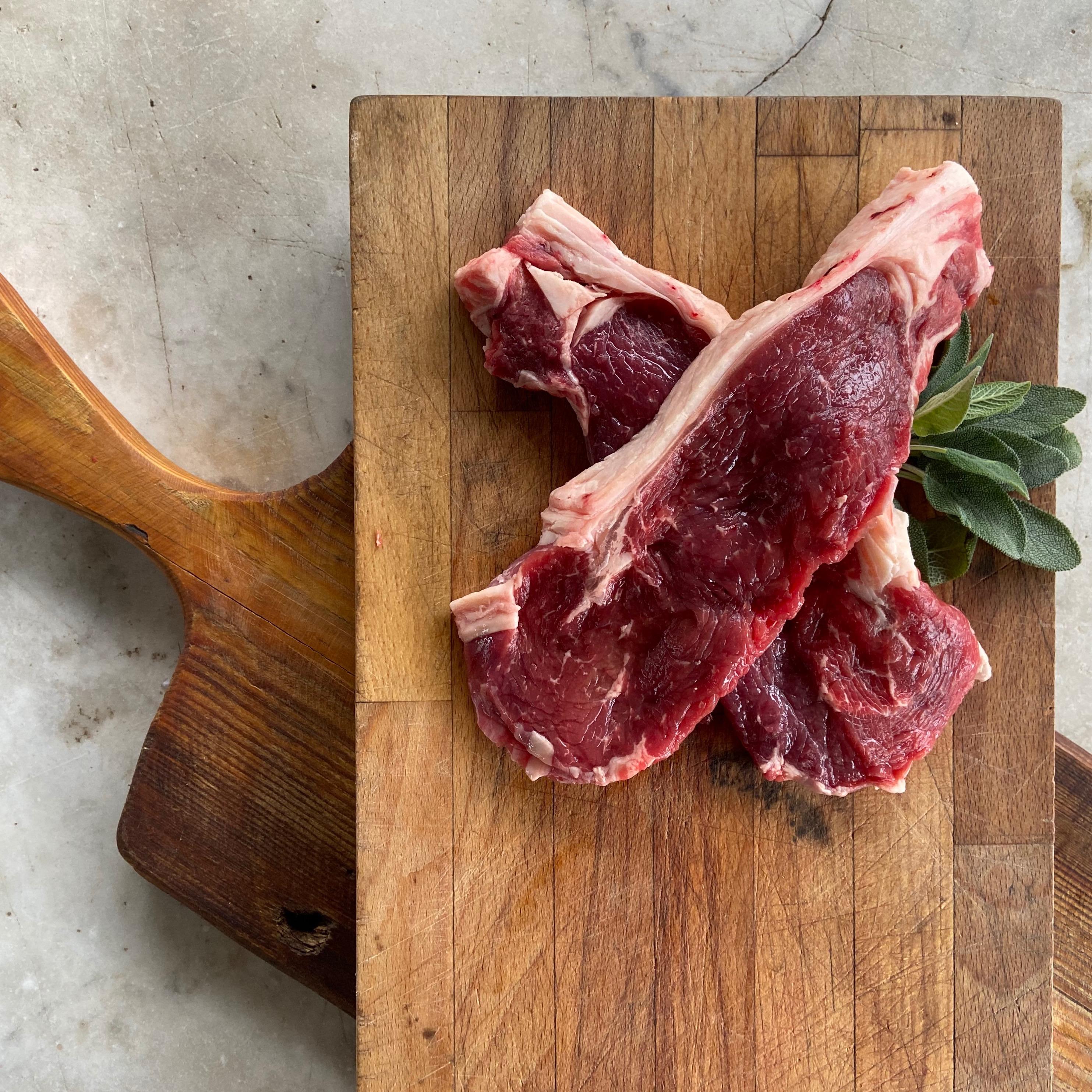 Organic sirloin steak made from 100% grass fed beef