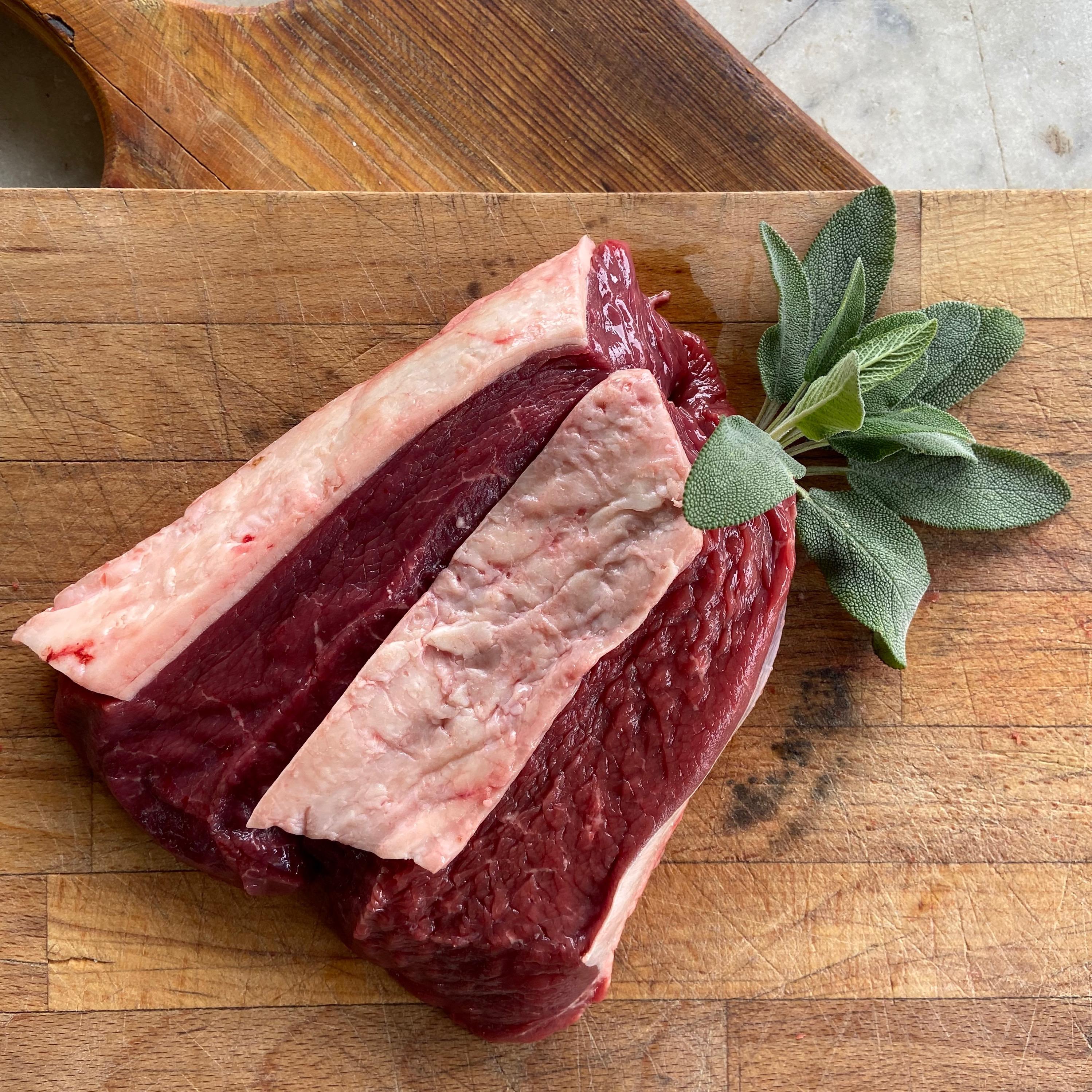 100% grass fed picanha steaks, made from Longhorn beef