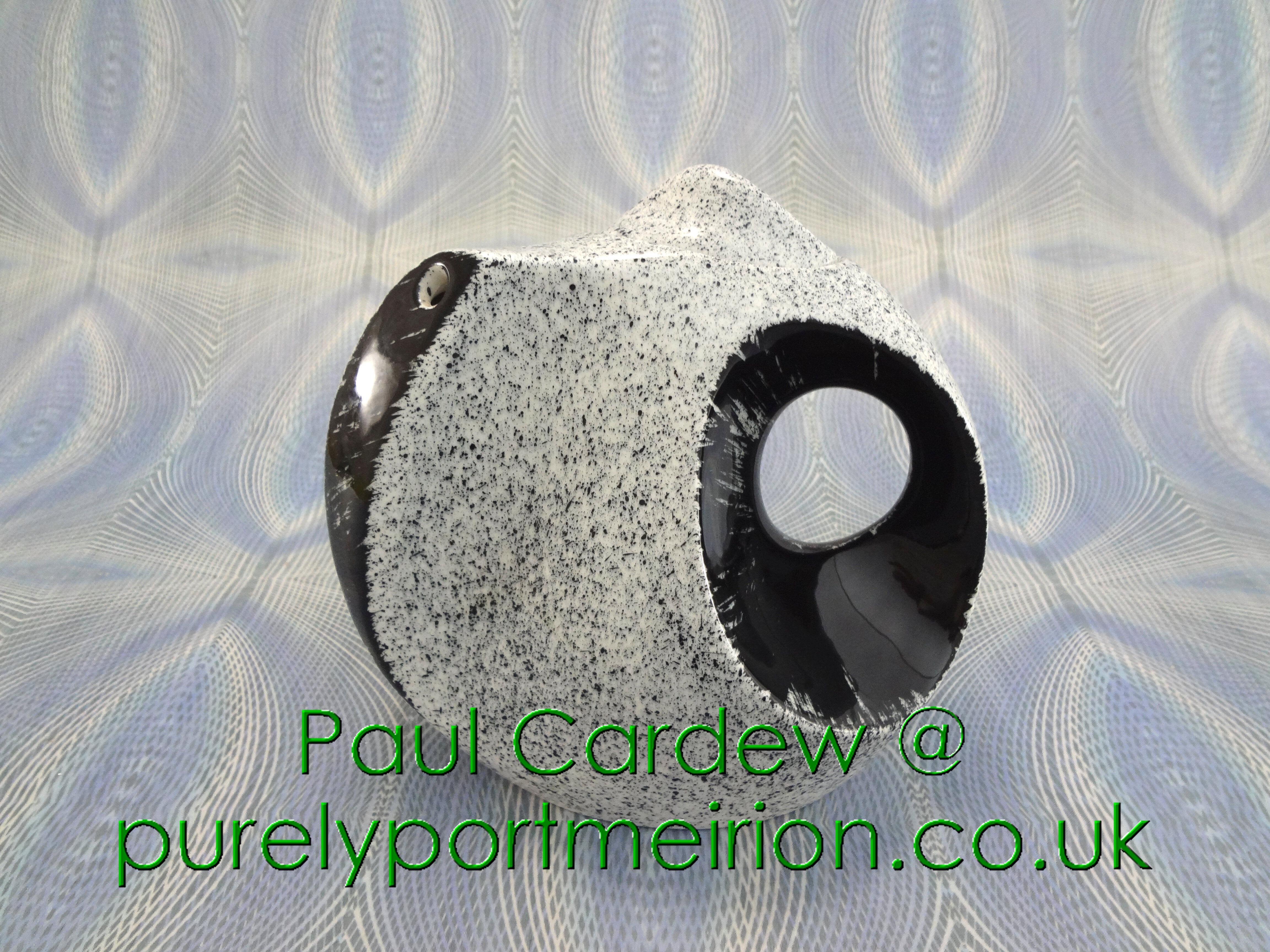 Rare Paul Cardew Modernistic Teapot | 2001 Scraffito One-Off