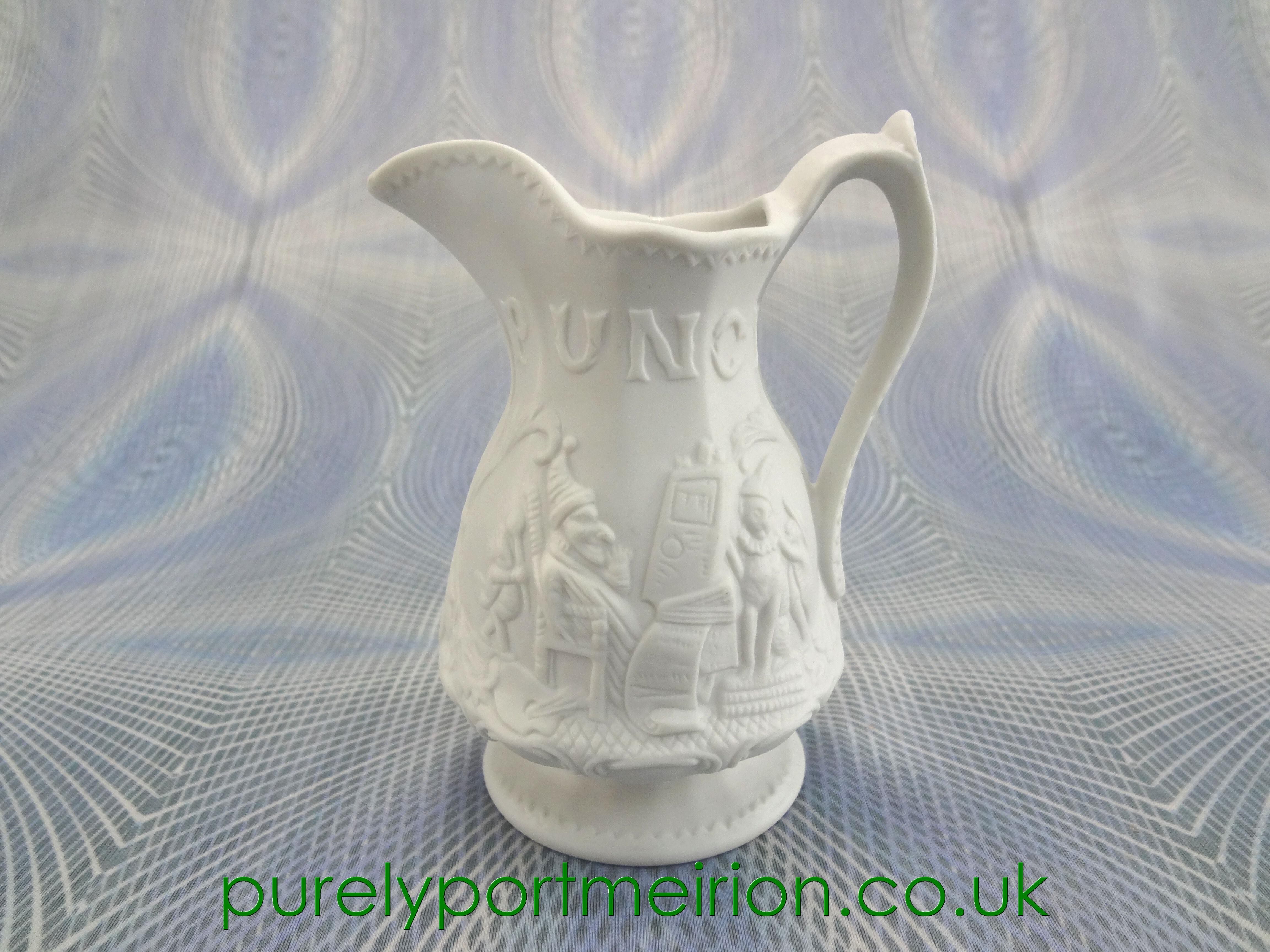 Portmeirion Parian Ware Small Jug Punch, PW53