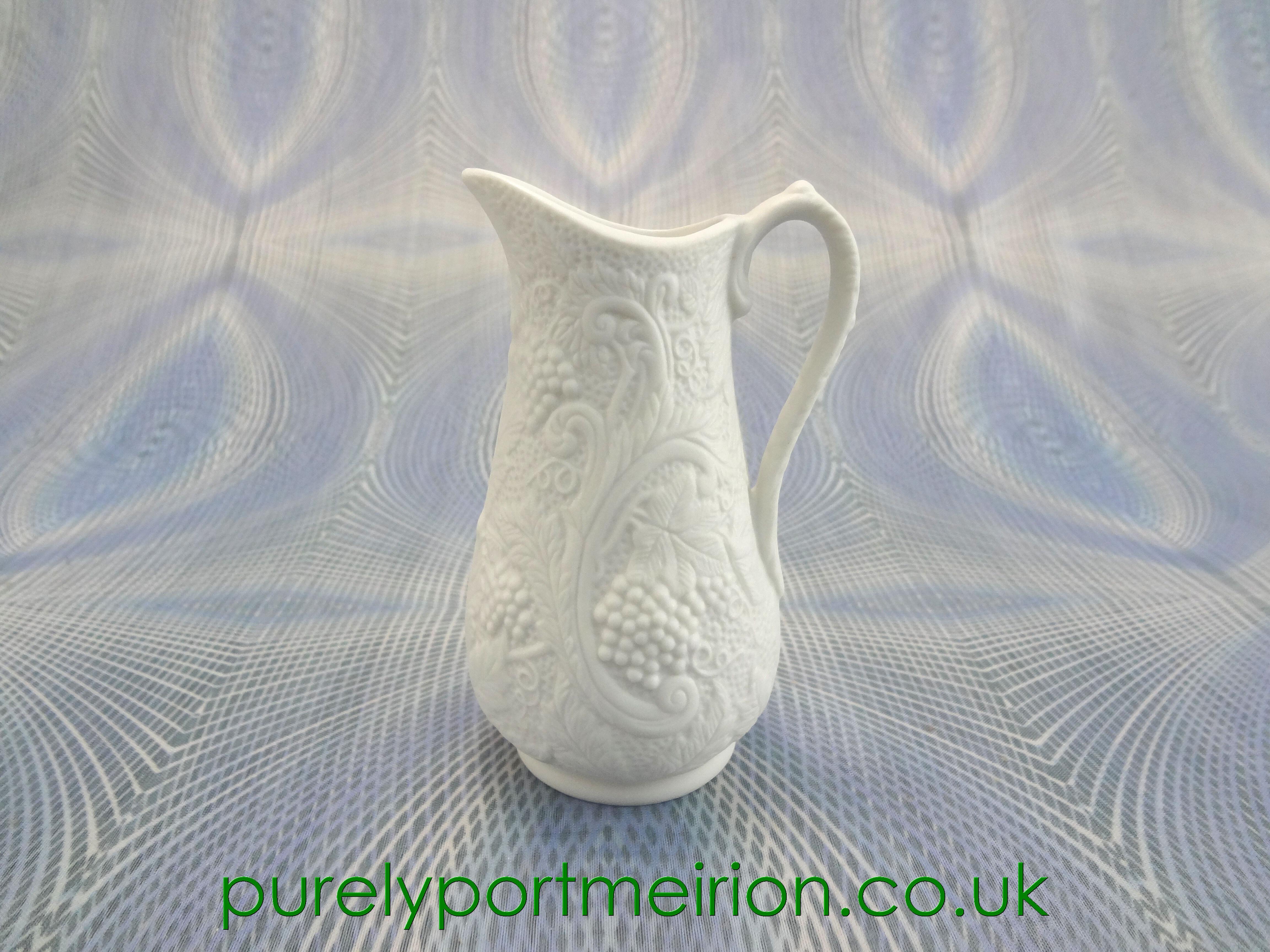 Portmeirion Parian Ware Small Jug Grapes, PW68