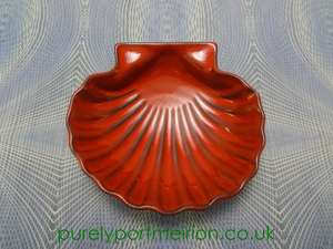 Portmeirion Red Dragon Shell Dish
