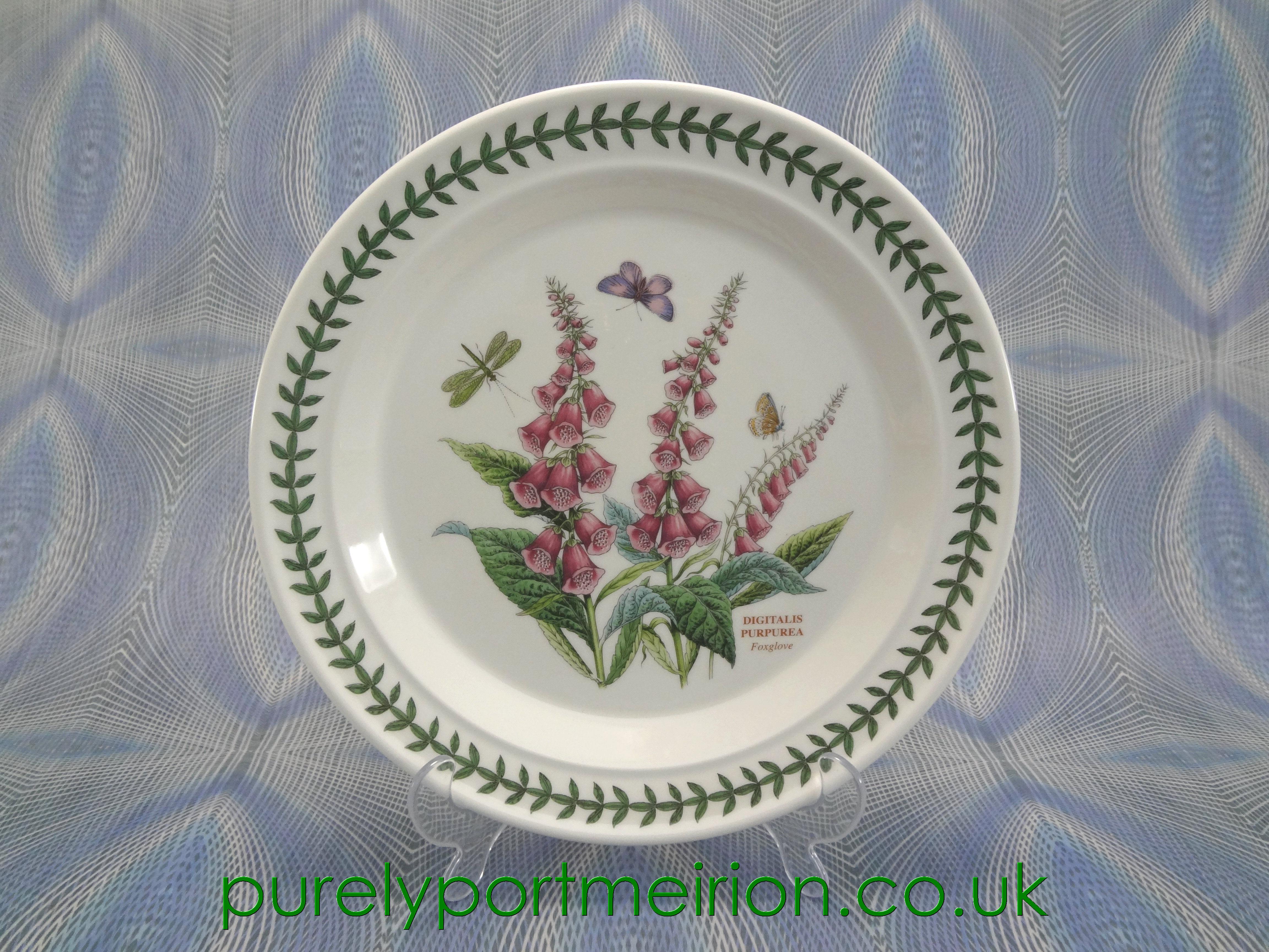 Portmeirion Botanic Garden 10.5" Dinner Plate - Flowering Almond Pattern - Made In UK