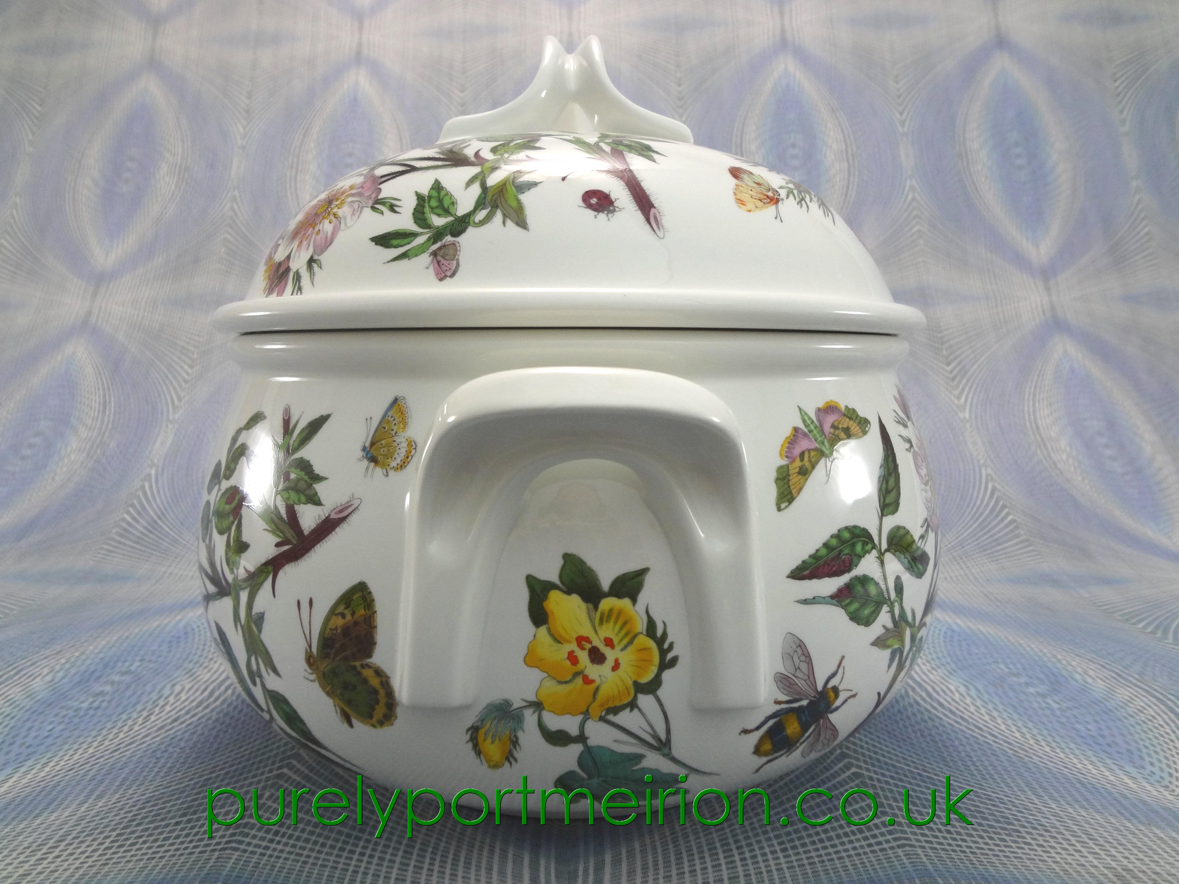 Portmeirion Pottery Botanic Garden 6 Pint Covered Casserole Dog