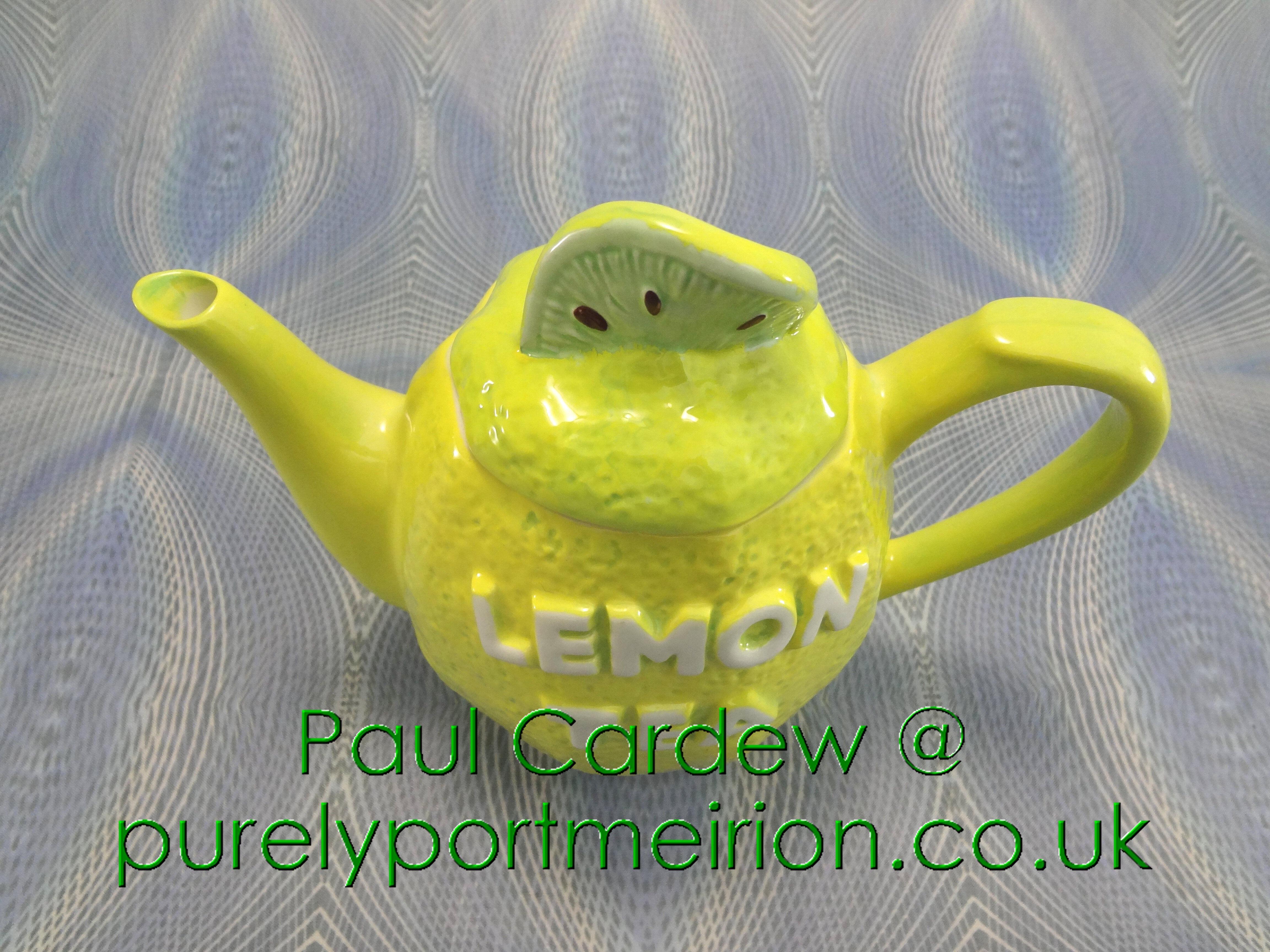 Paul Cardew Sunshine Ceramics Lemon Tea Teapot, TP327