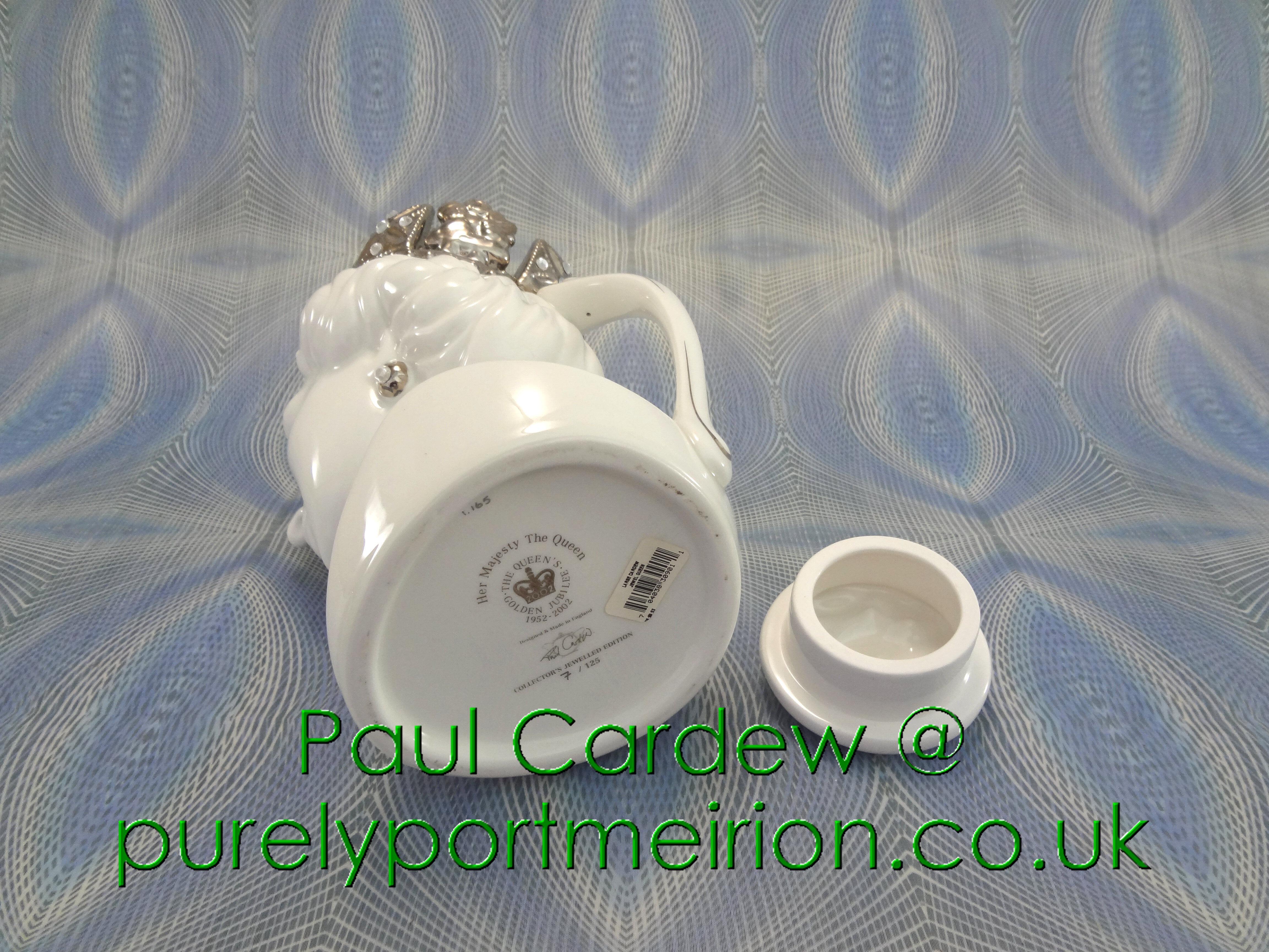 Paul Cardew Design Jewelled Queen Collectors Edition Teapot, TP331
