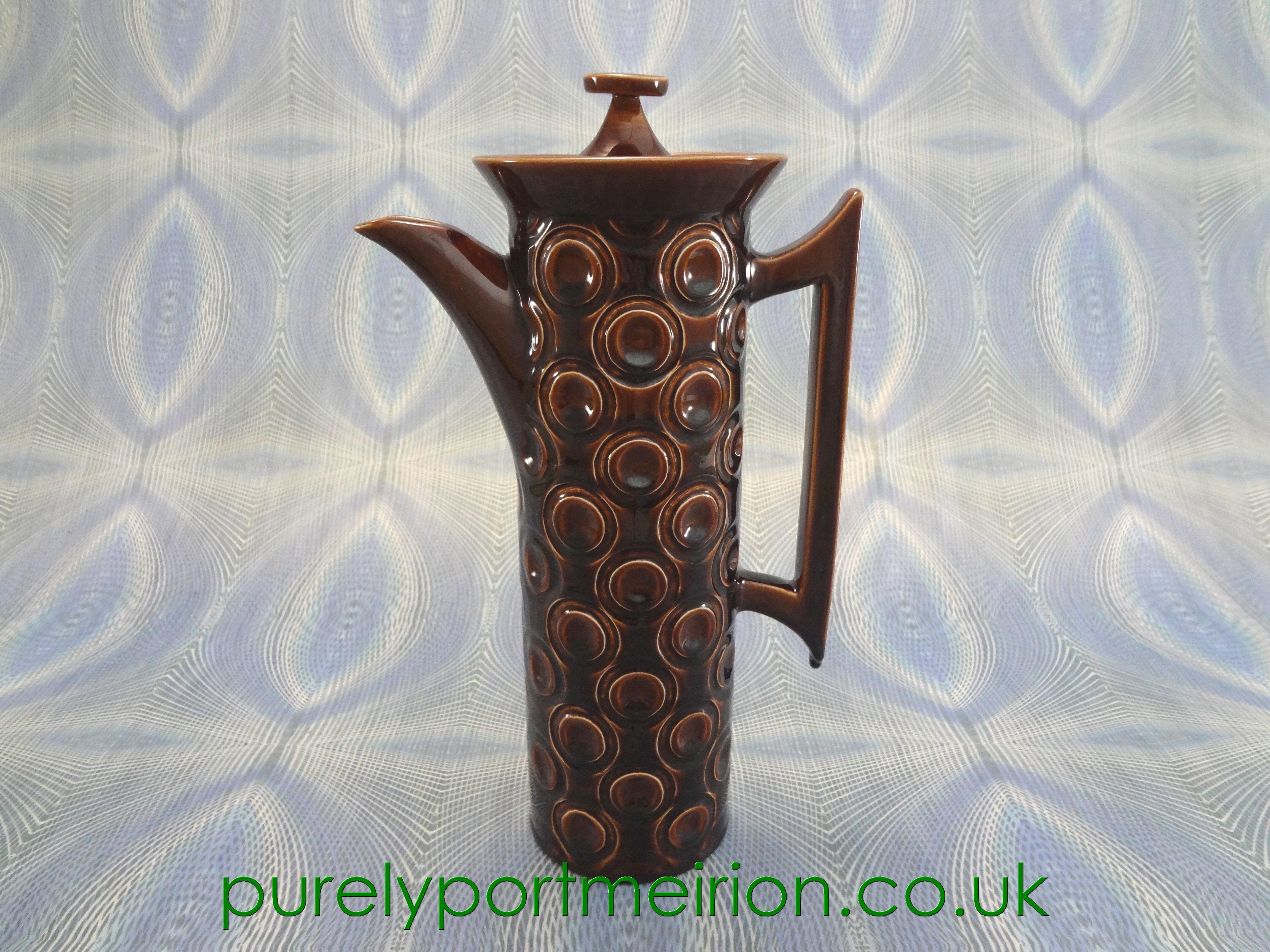 Portmeirion Jupiter Coffee Pot Brown, JBR1