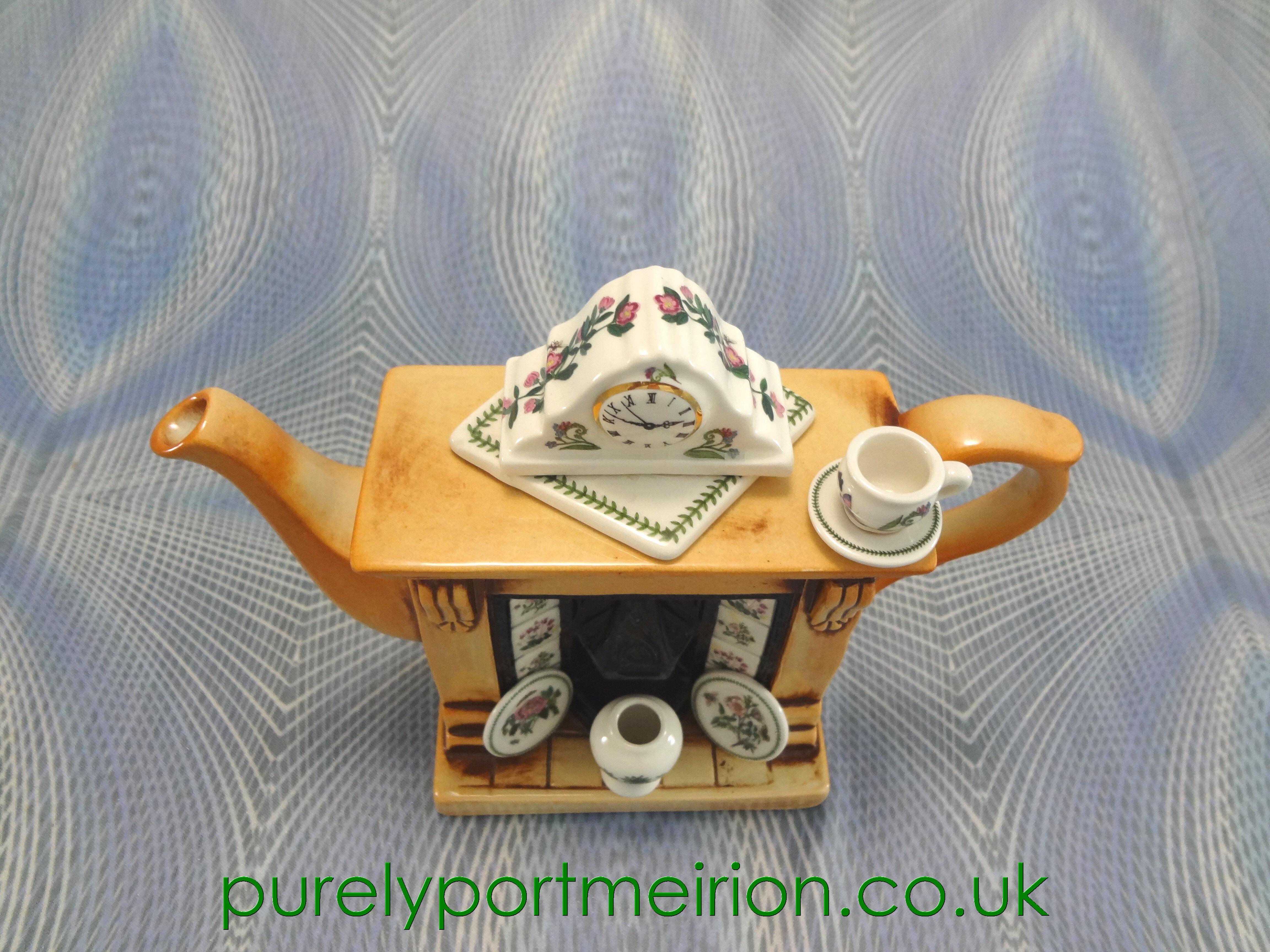 Paul Cardew Portmeirion One Cup Teapot, Fireplace, TP81