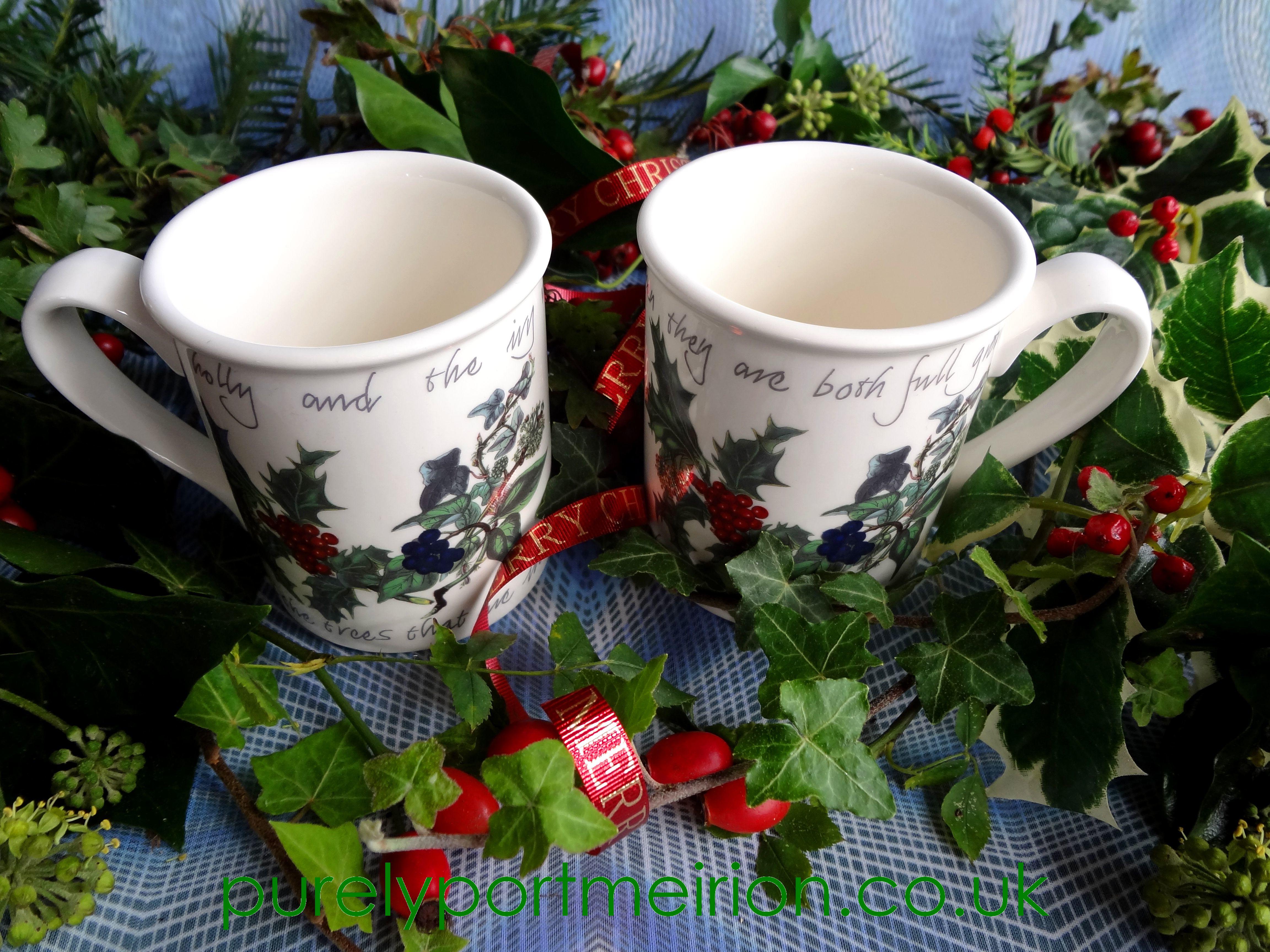 Portmeirion The Holly and the Ivy | Traditional Christmas Pottery