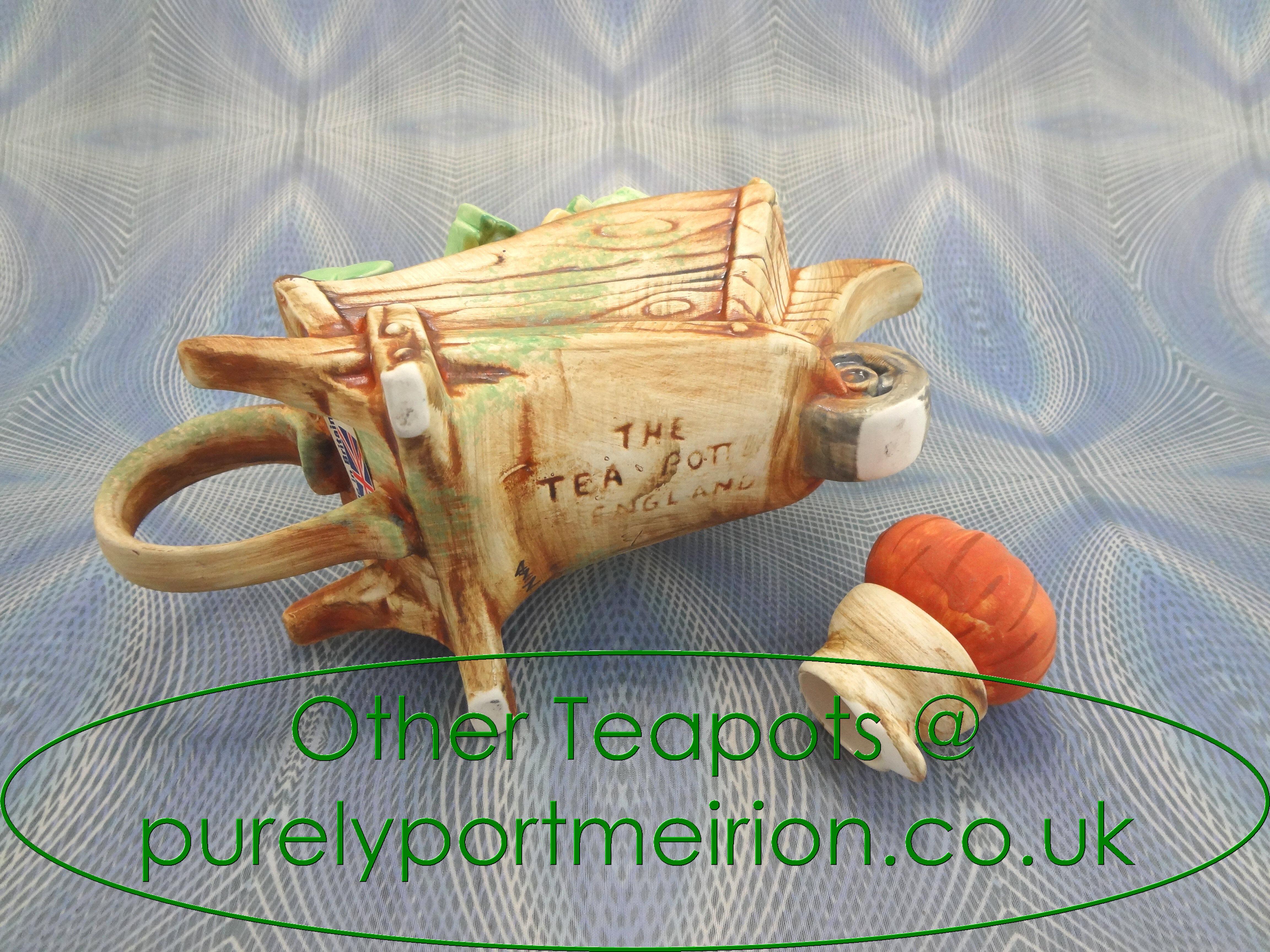 The Teapottery Garden Wheelbarrow Teapot, OT12