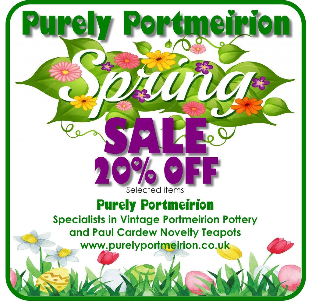 The Purely Portmeirion Spring Sale!