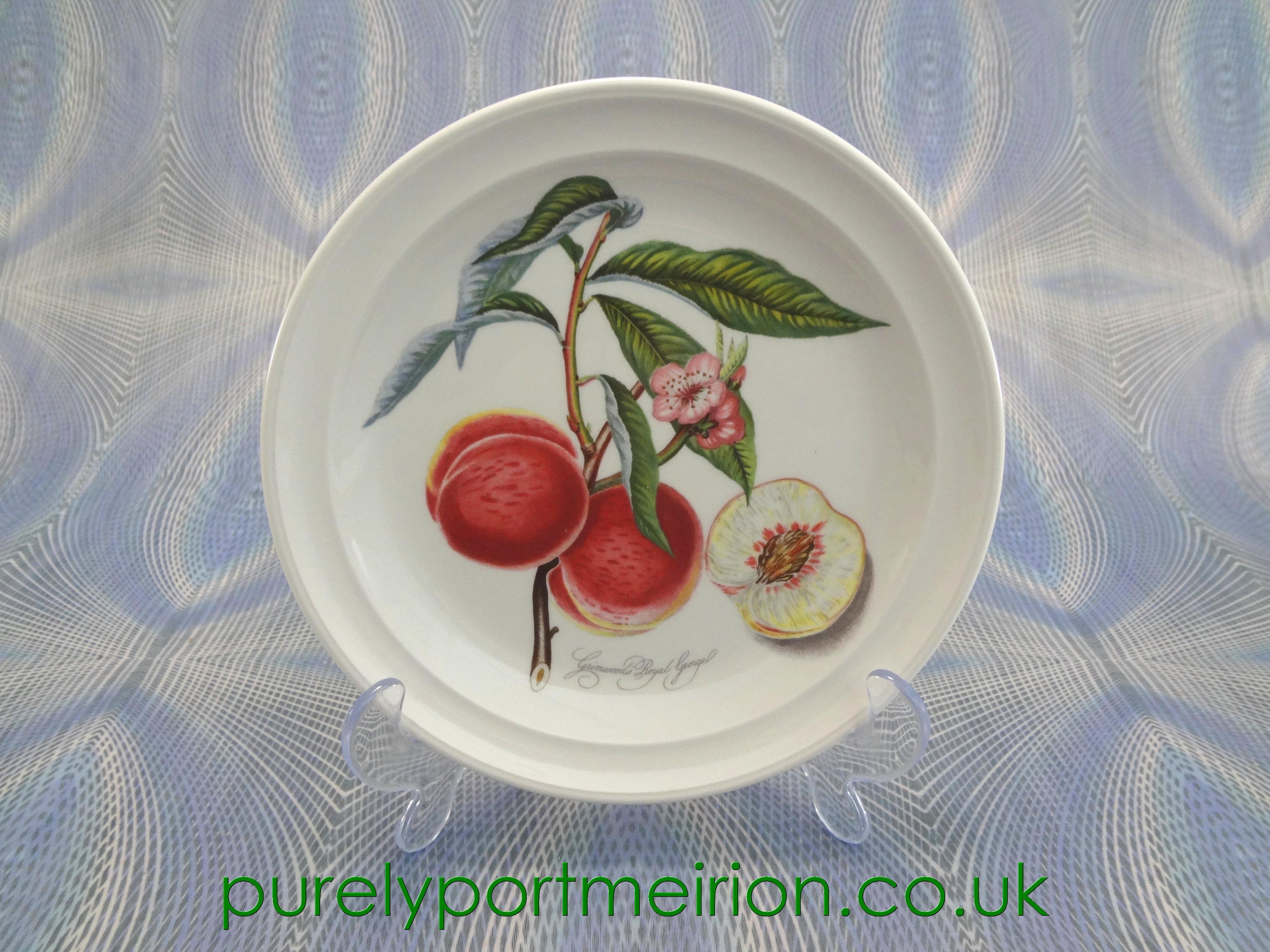 Portmeirion Pomona 皿 4枚セット ポートメイリオン Portmeirion Pottery Pomona Dinner Plate, Grimwoods Royal Peach