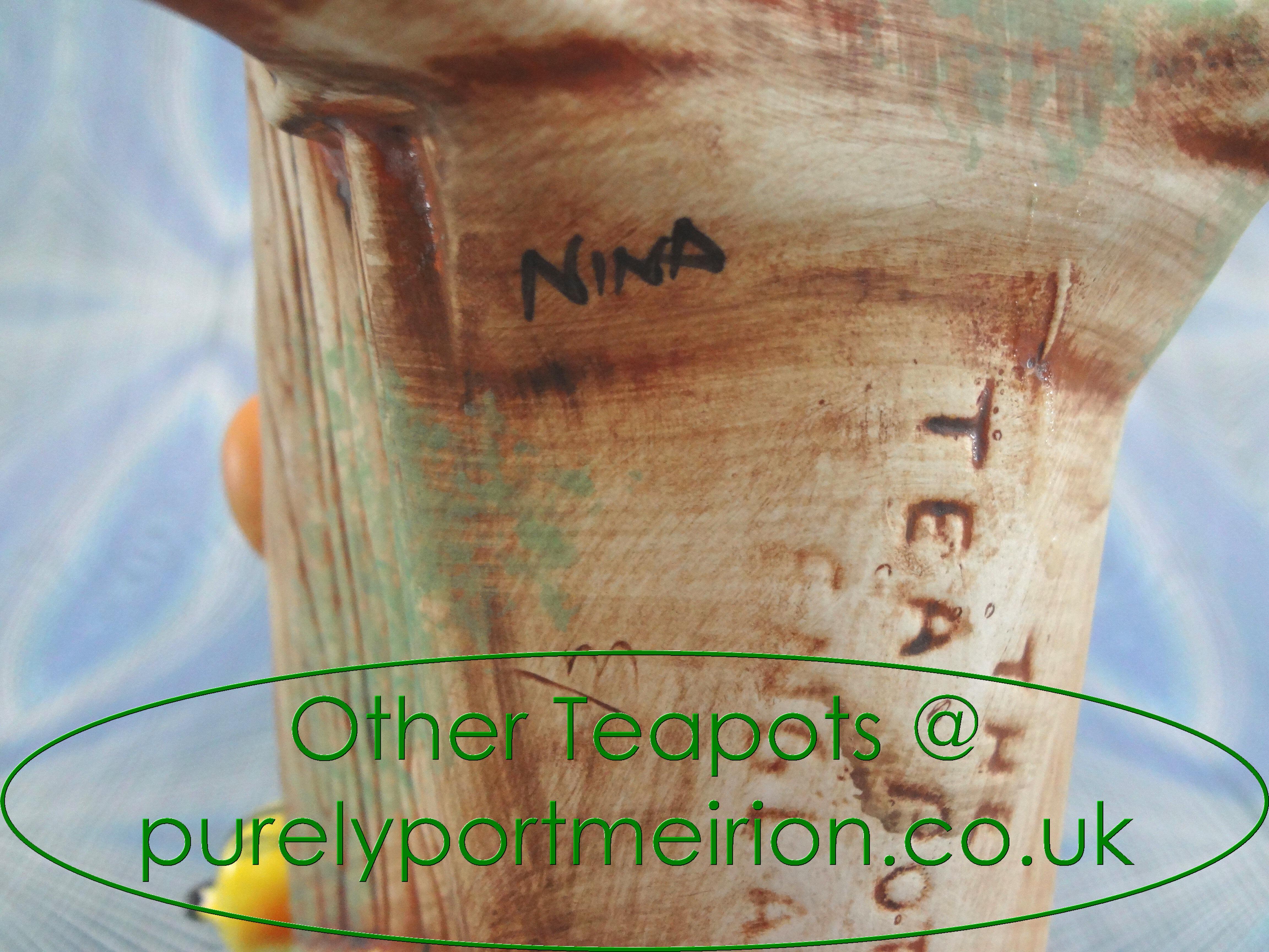 The Teapottery Garden Wheelbarrow Teapot, OT12