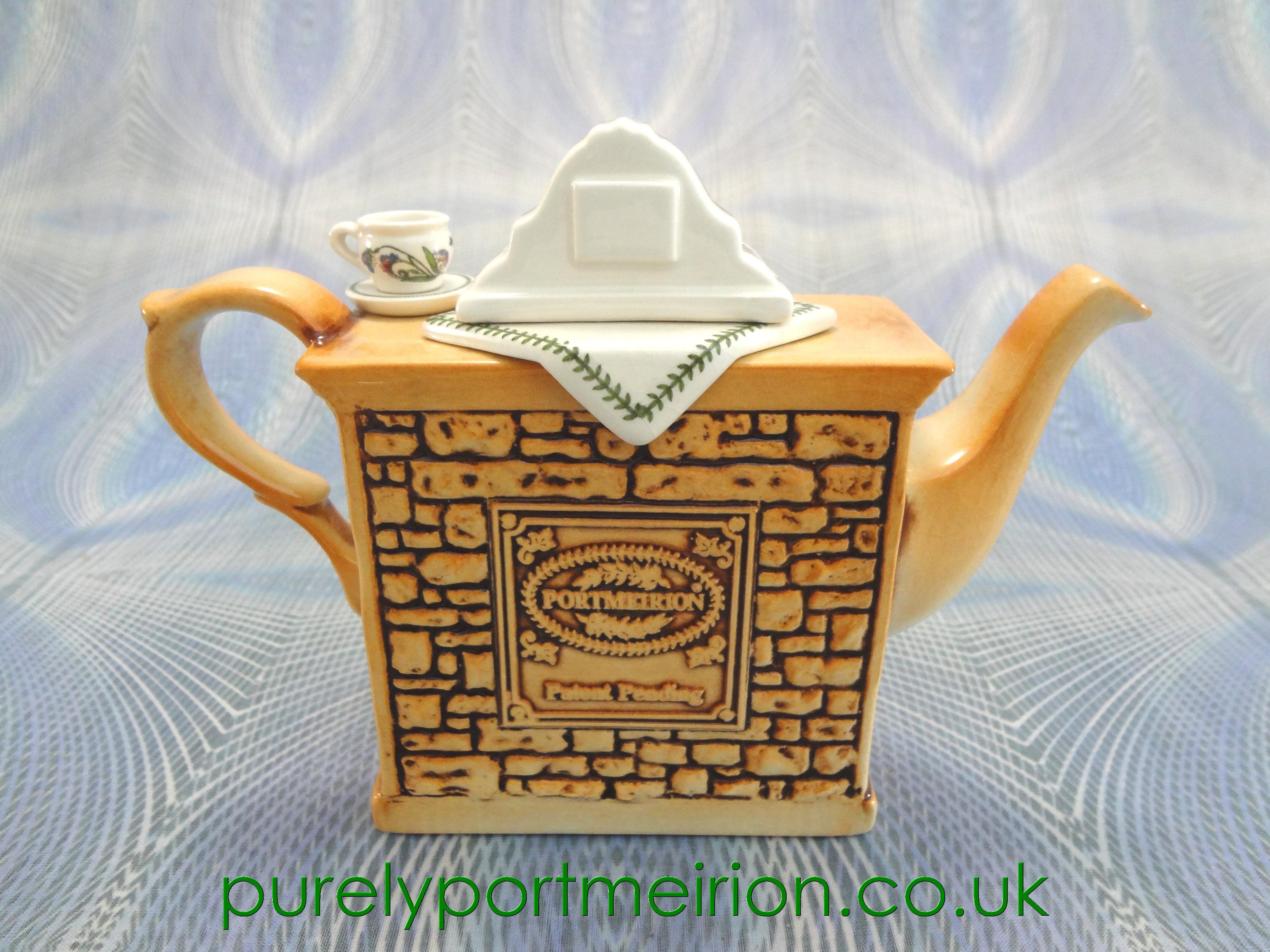 Paul Cardew Portmeirion One Cup Teapot, Fireplace, TP81