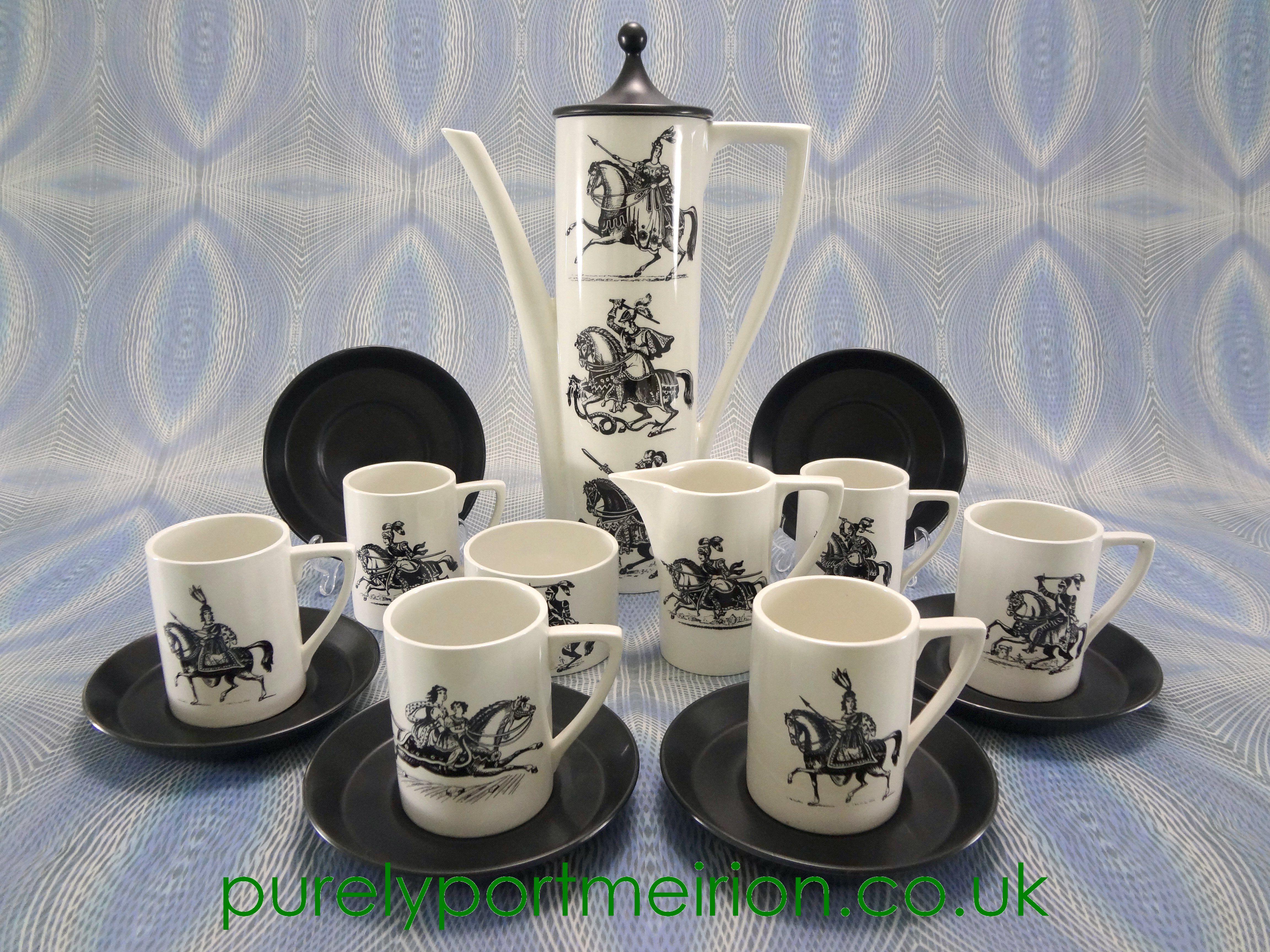 Portmeirion Favorite Horsemen | The Prisoner Cult TV Pottery