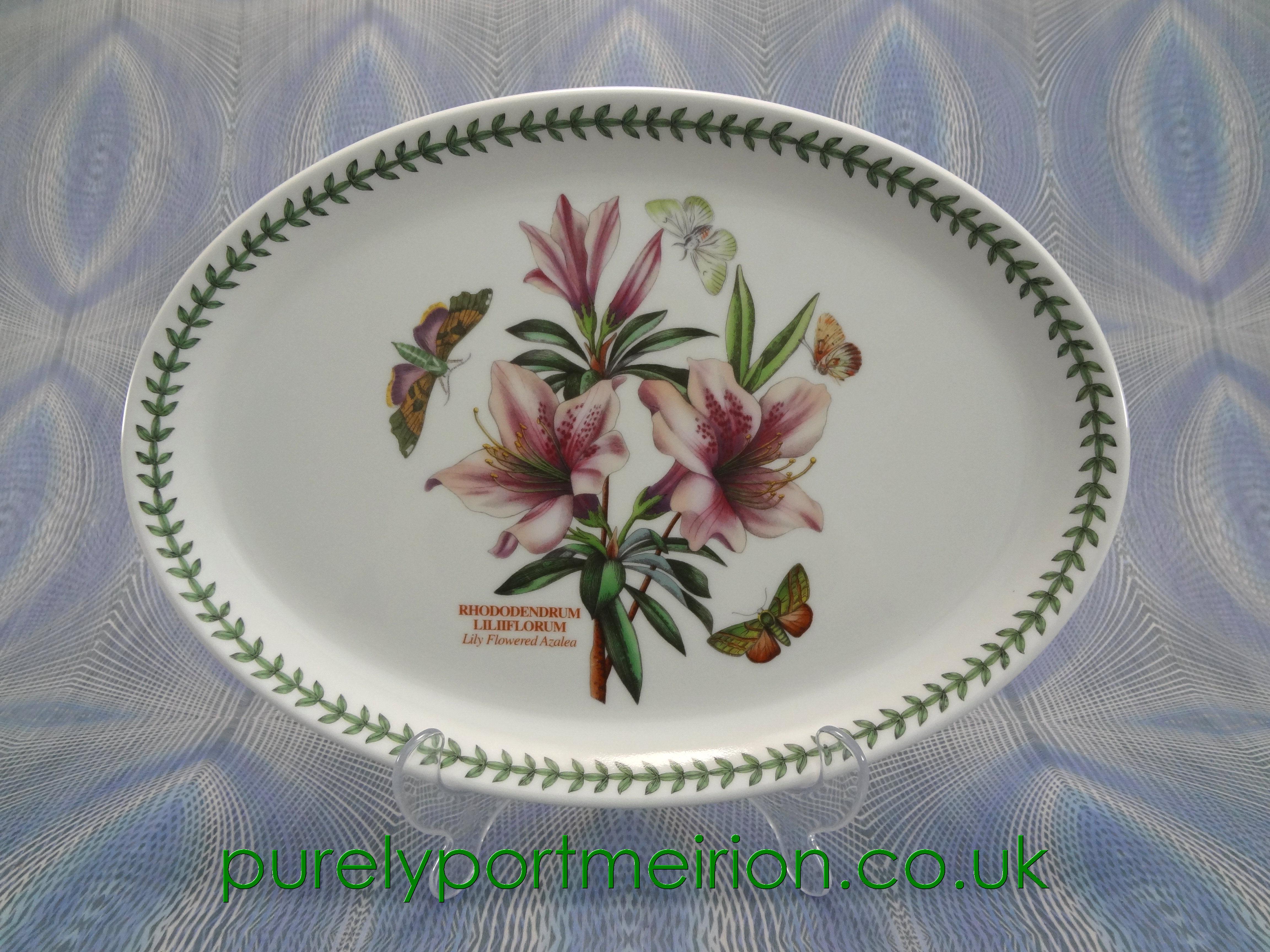 Portmeirion Pottery Botanic Garden Dinner Plate, Magnolia, BG789