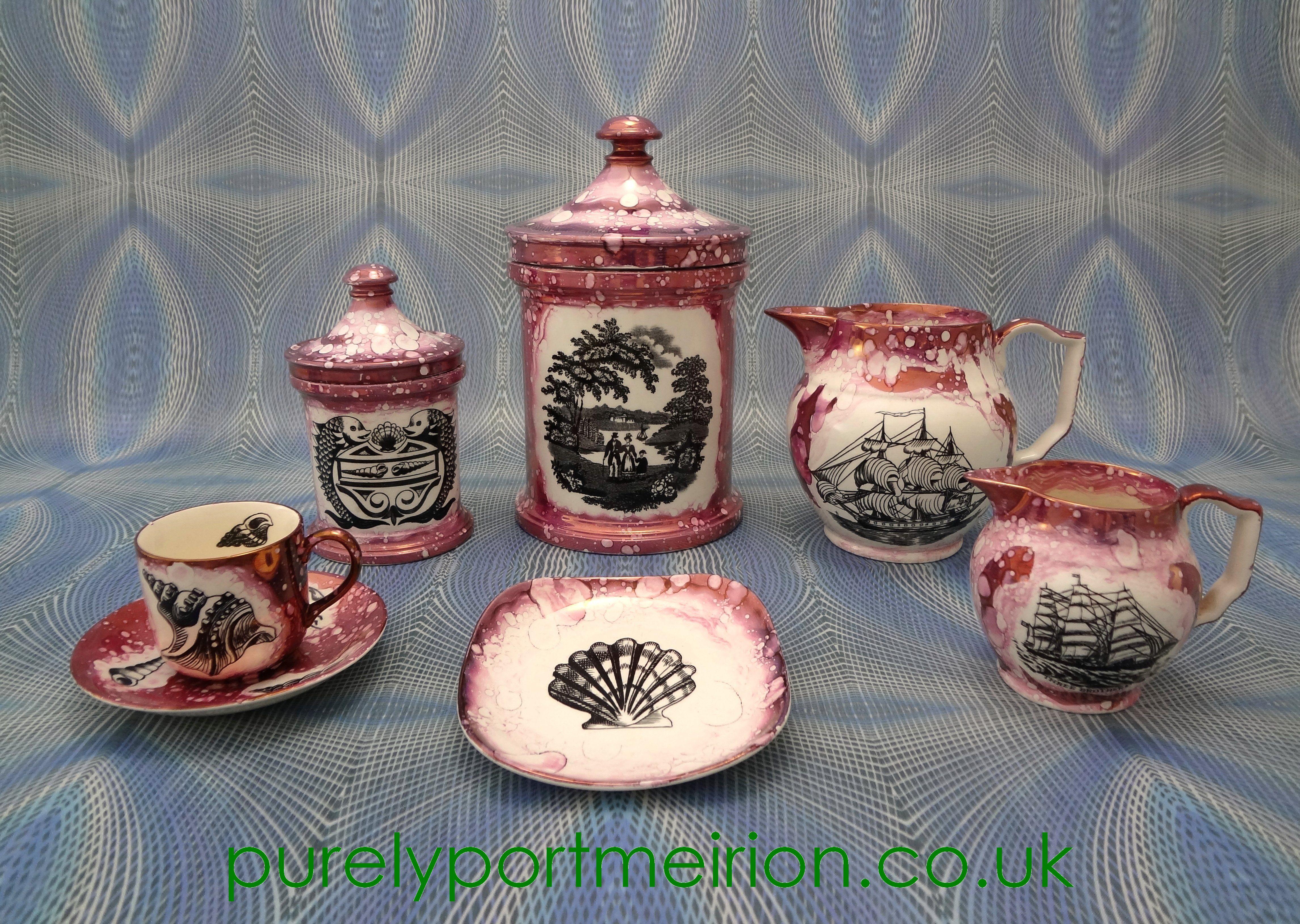 Portmeirion Sunderland-Style Lustre | Early 1958 Souvenirs