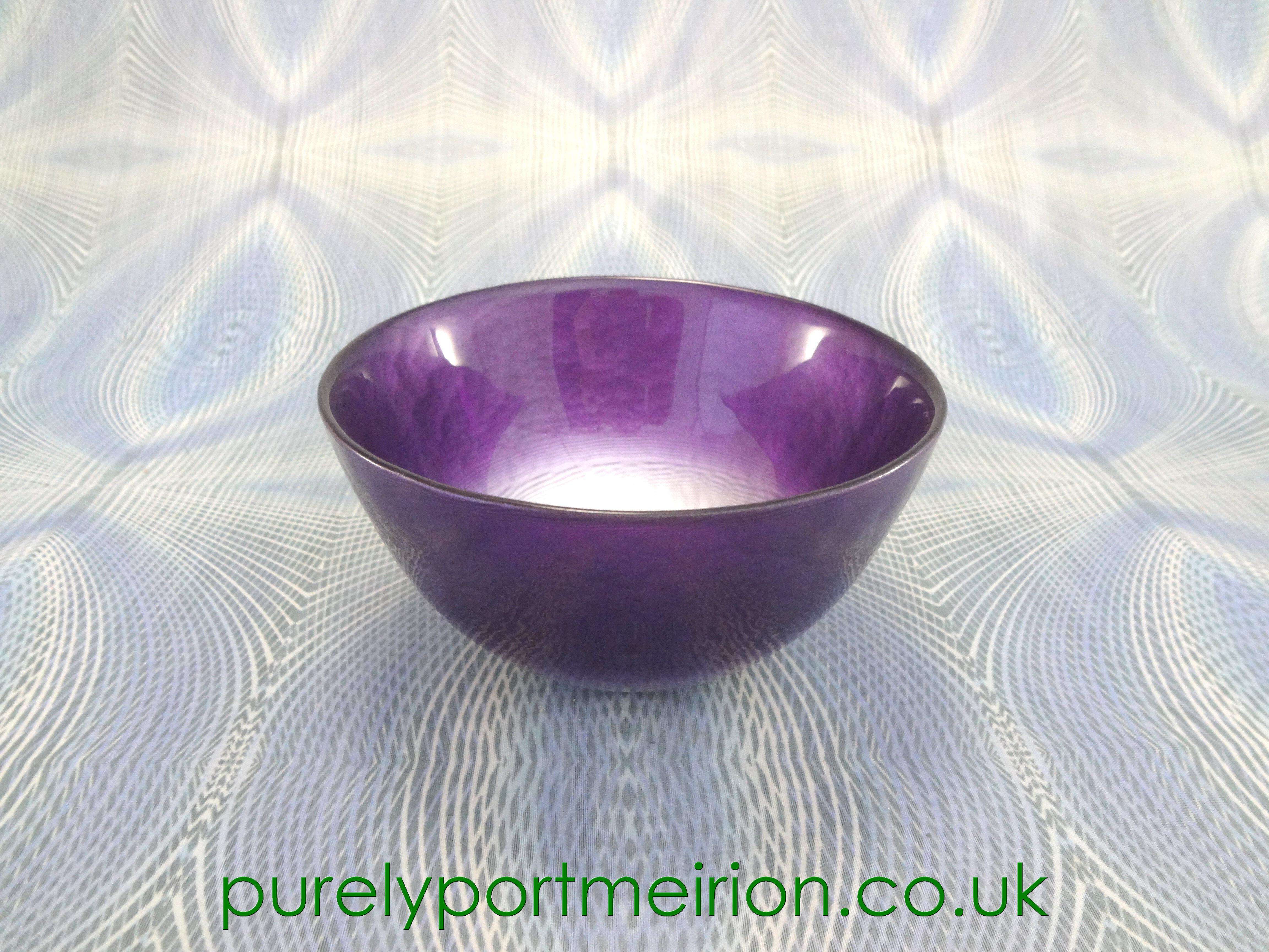 Portmeirion Dusk Deep Glass Bowl , DSK209