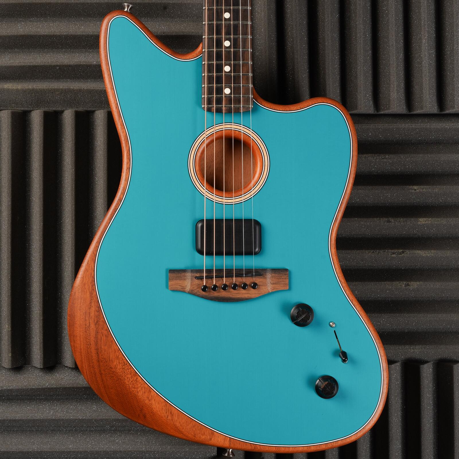 Fender American Acoustasonic Jazzmaster 2021 - Ocean Turquoise