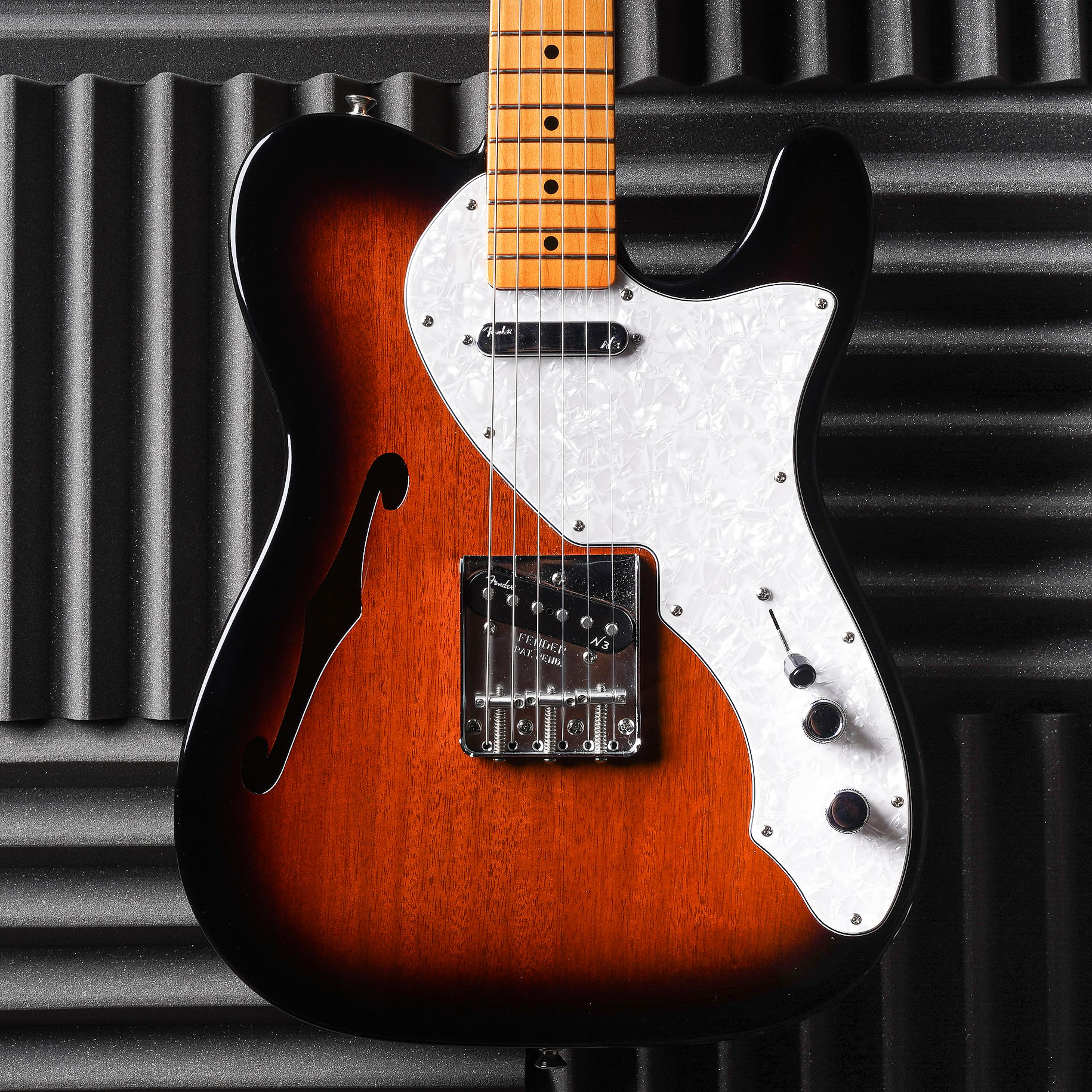 Fender American Vintage 69 Telecaster Thinline Sunburst 