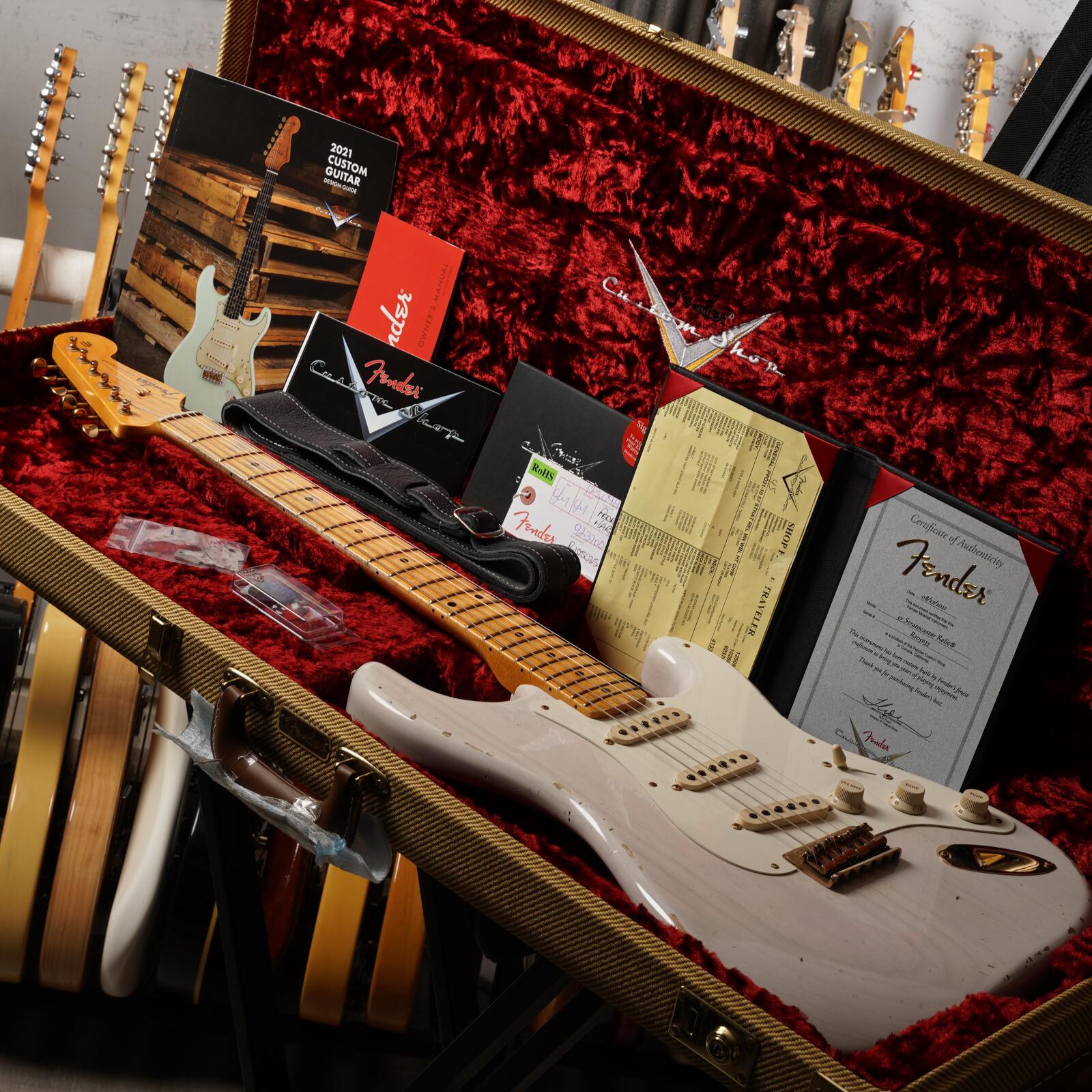 Fender custom shop deals 2021