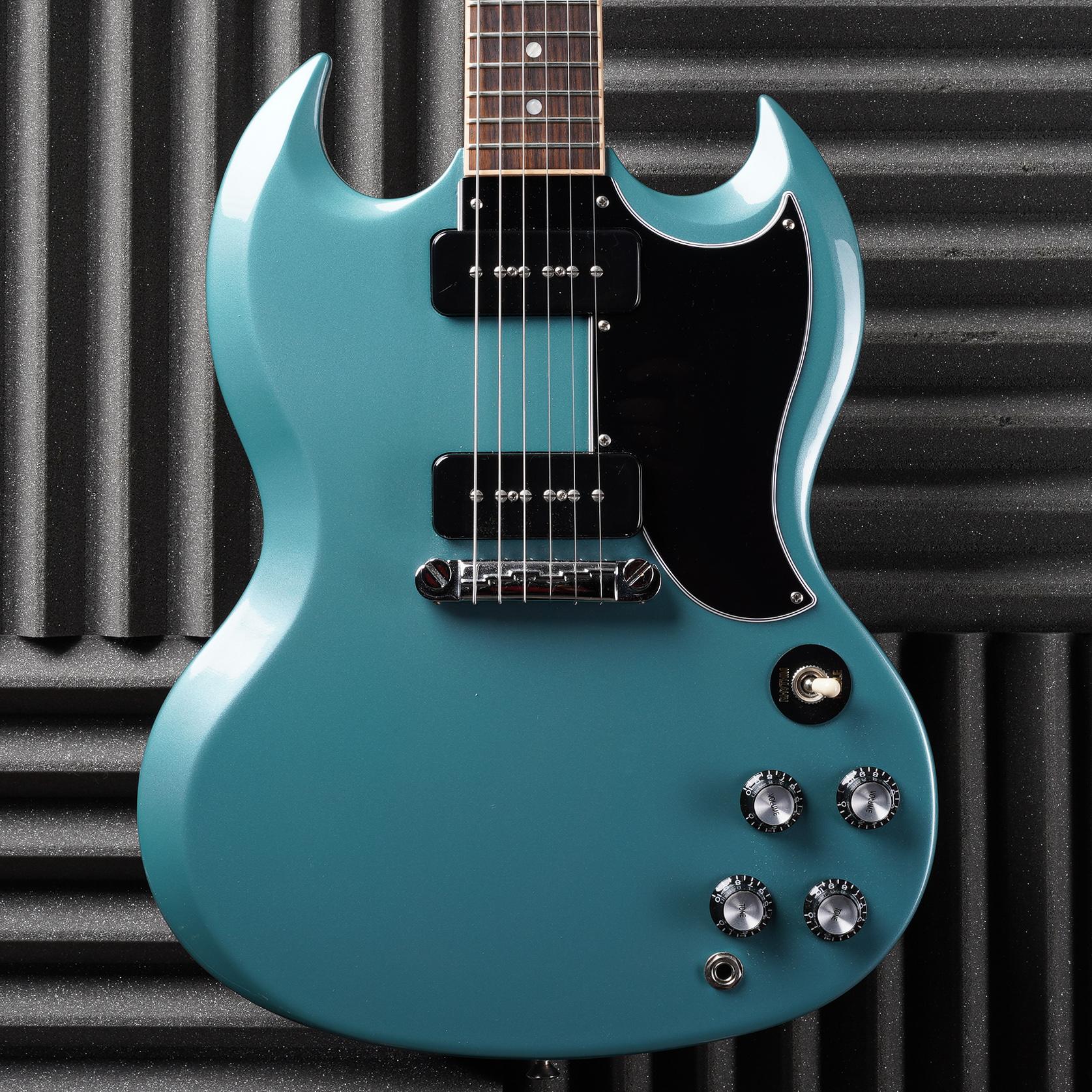 GIBSON SG Standard Pelham Blue Burst Guitare électrique
