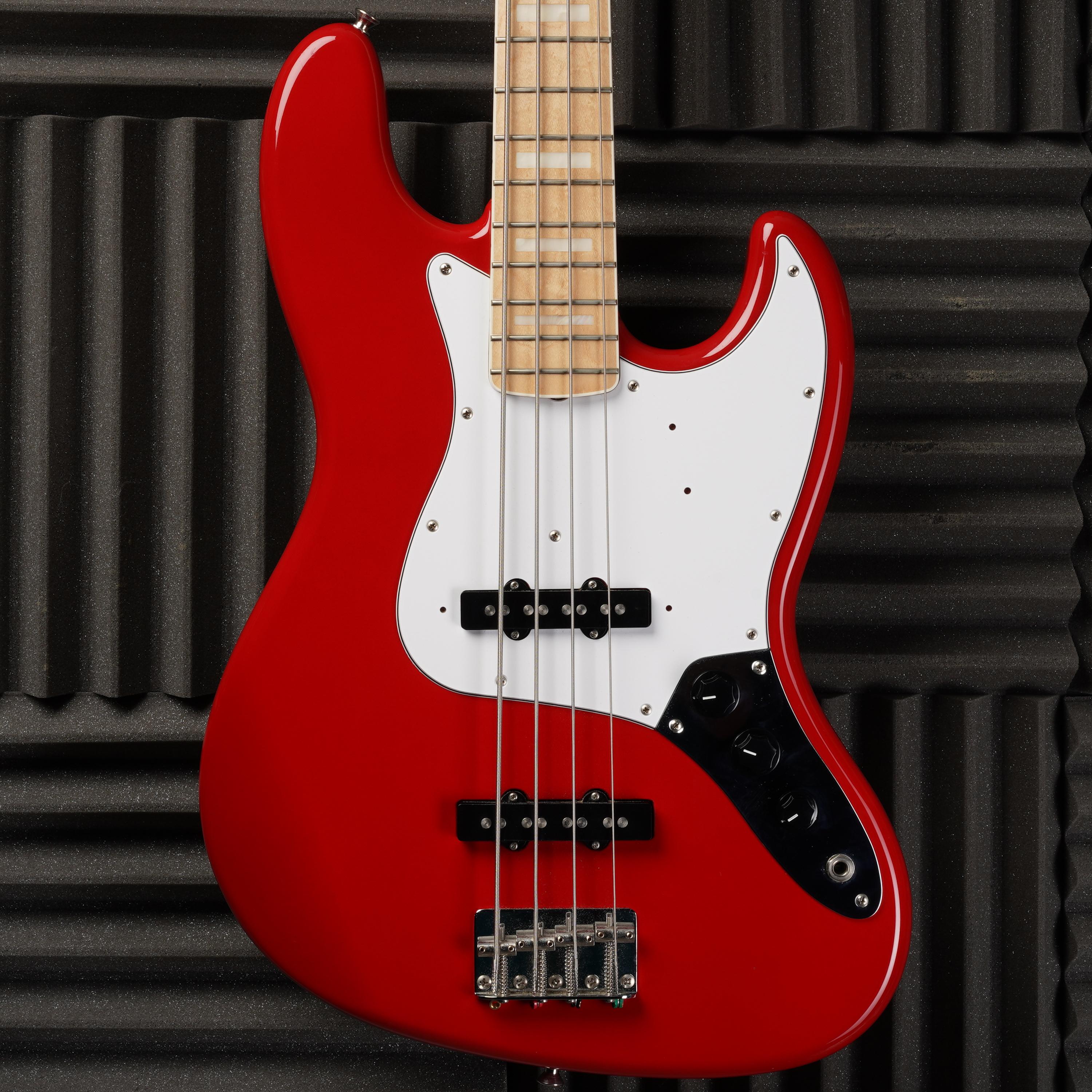 Fender Mij Traditional 70S Jazz Bass 2018 Torino Red
