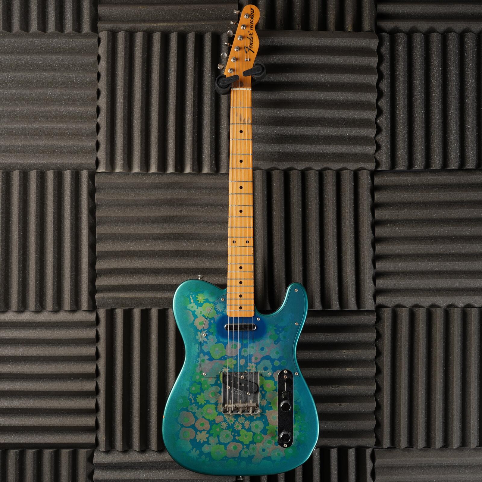 割50%★レア！Fender Japan ブルーフラワー「TL69 BFL」Telecaster Blue Flower 美品 B-2216 フェンダー