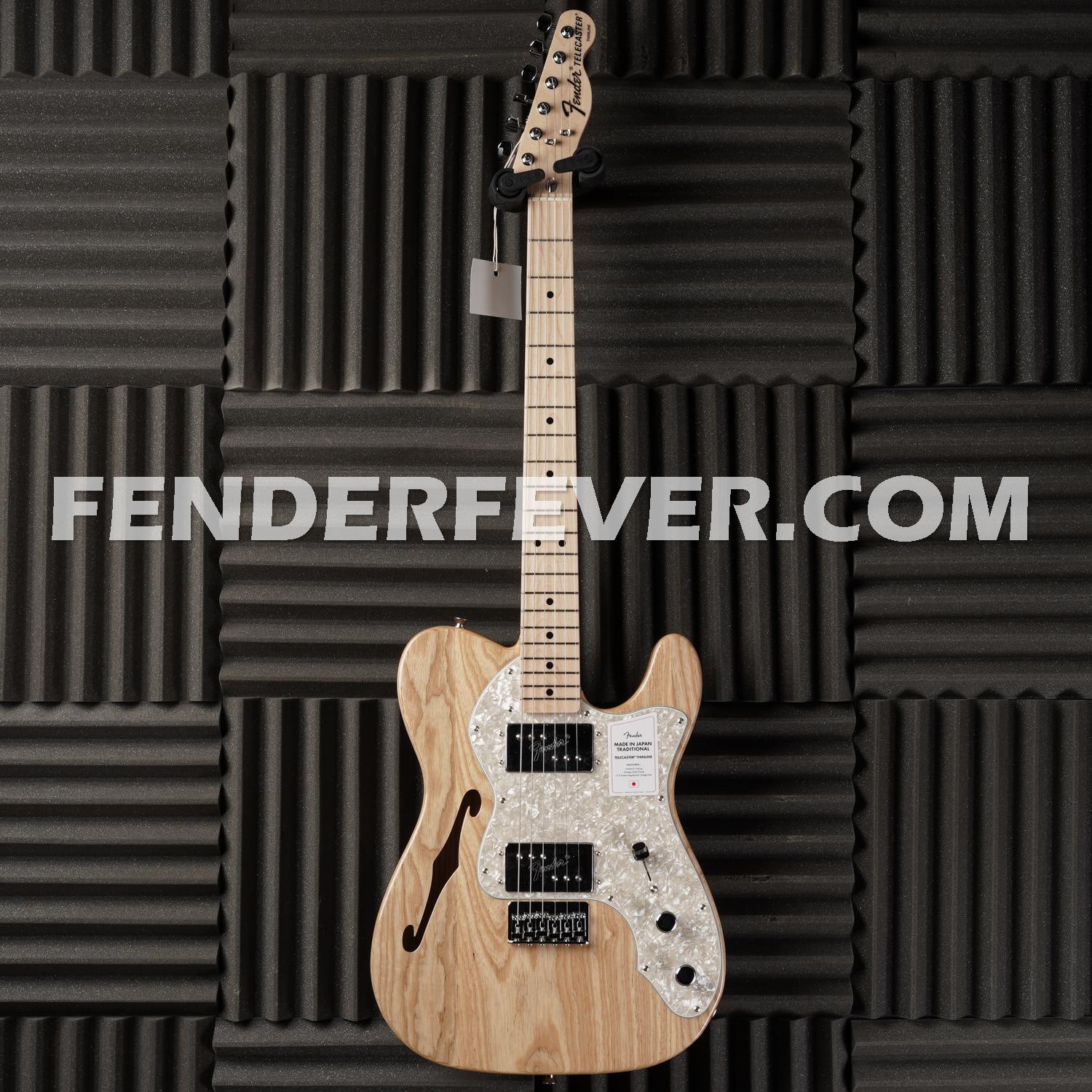 MIJ Traditional '70s Telecaster Thinline with Maple Fretboard