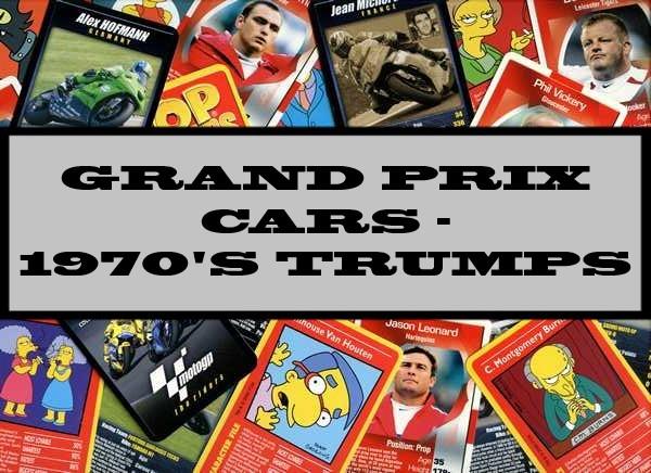 Grand Prix Cars - 1970's Dubreq