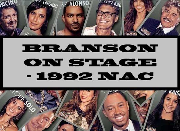 Branson On Stage - 1992 NAC
