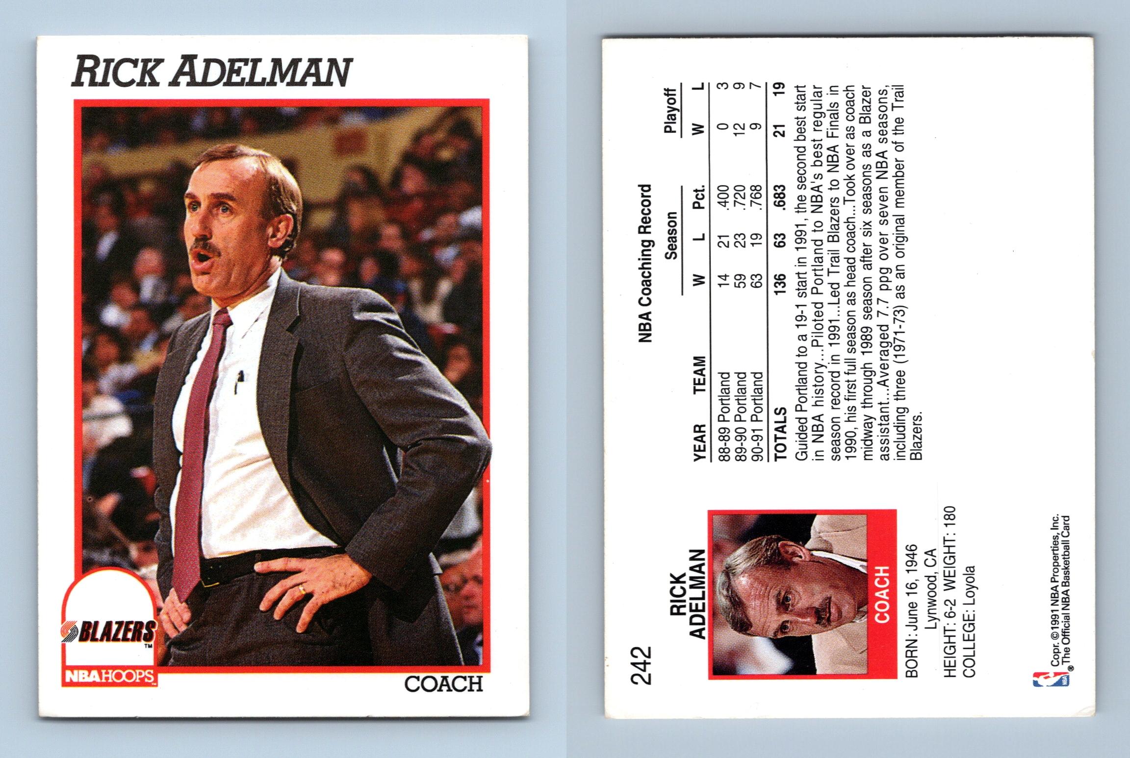 Hersey Hawkins #488 NBA Hoops 1991-92 Basketball Trading Card
