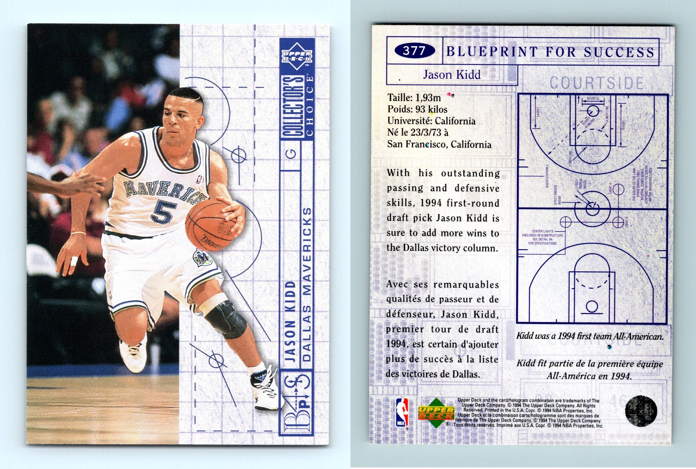 NBA Jason Kidd Signed Trading Cards, Collectible Jason Kidd Signed Trading  Cards