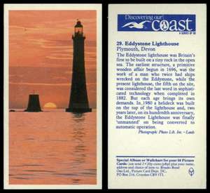 Goodwin Sands Lightvessel Kent #18 Discovering Coast 1989 Brooke Bond Card C2007 
