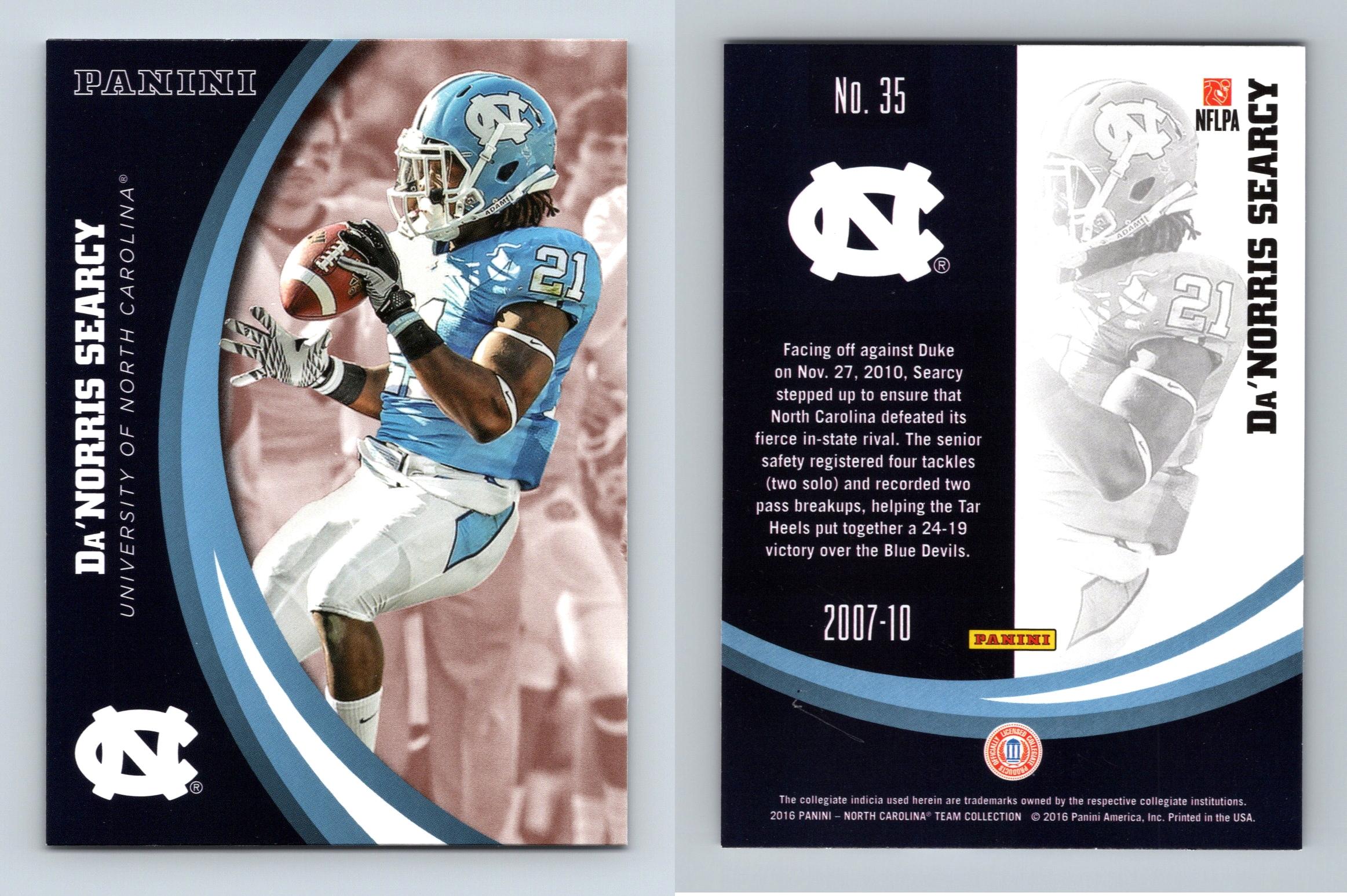 Quinton Coples #15 North Carolina Tar Heels Collegiate Silver Parallel Card