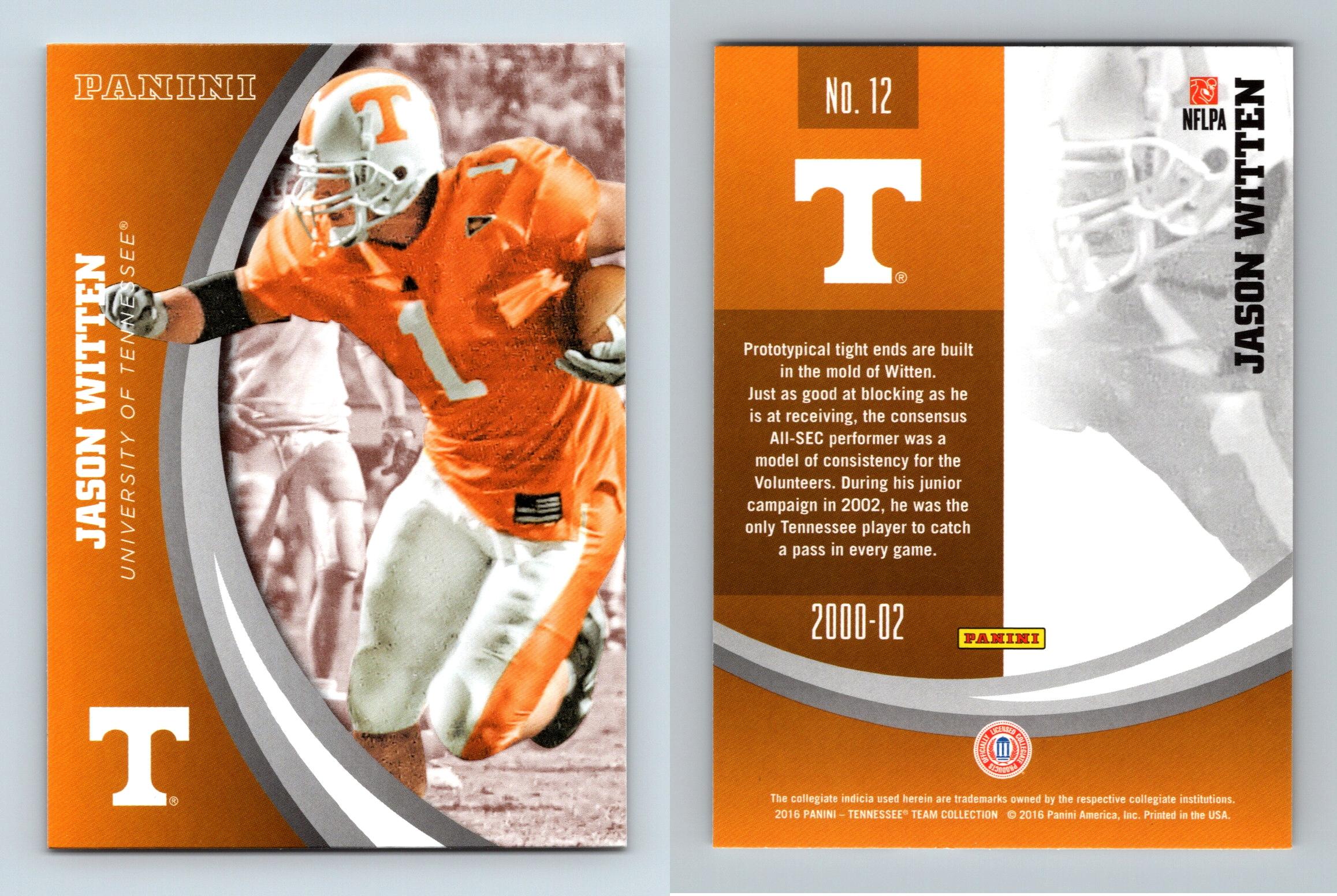 Todd Helton baseball card (Tennessee Volunteers) 2016 Panini