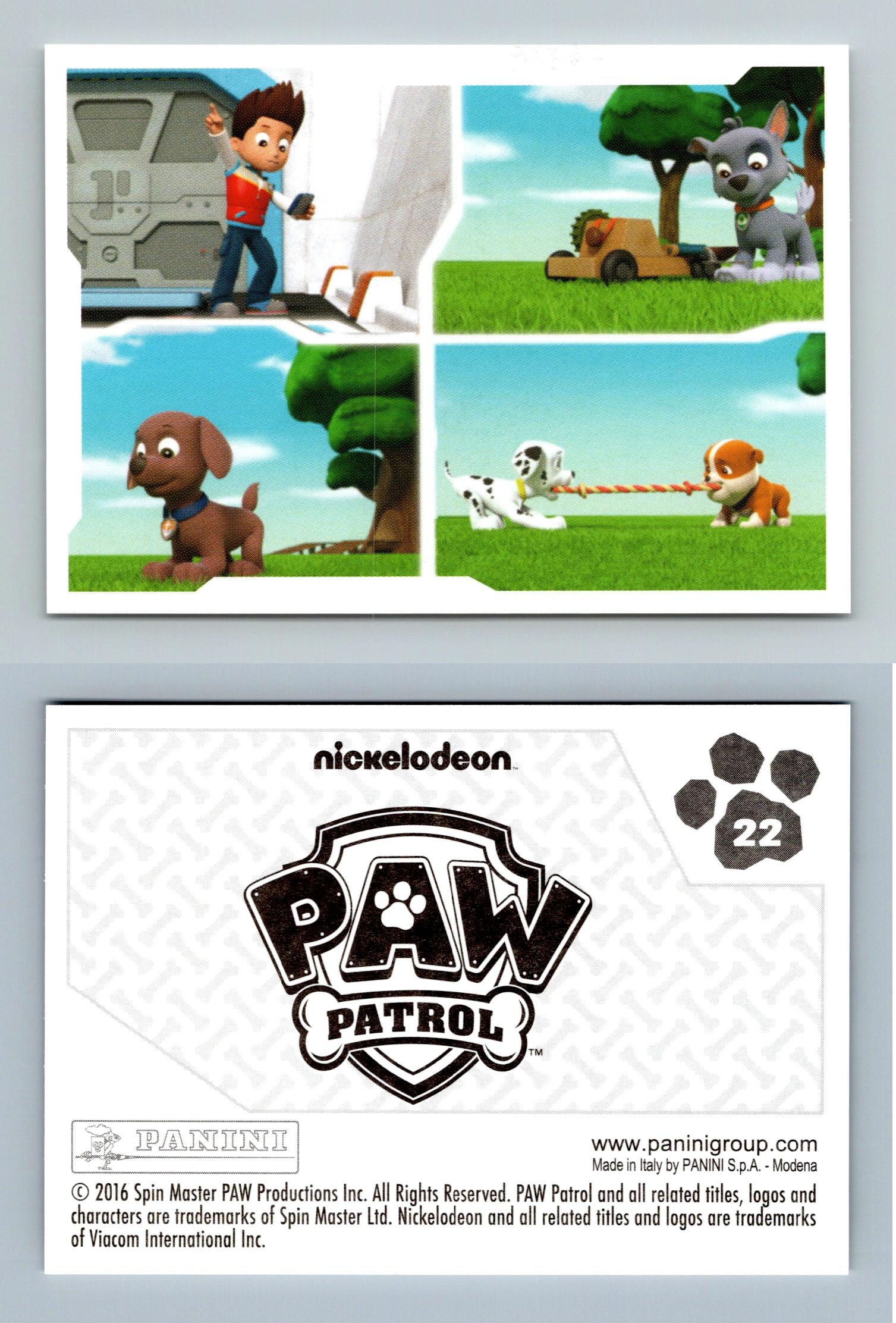 Paw Patrol 22 Panini Nickelodeon Sticker