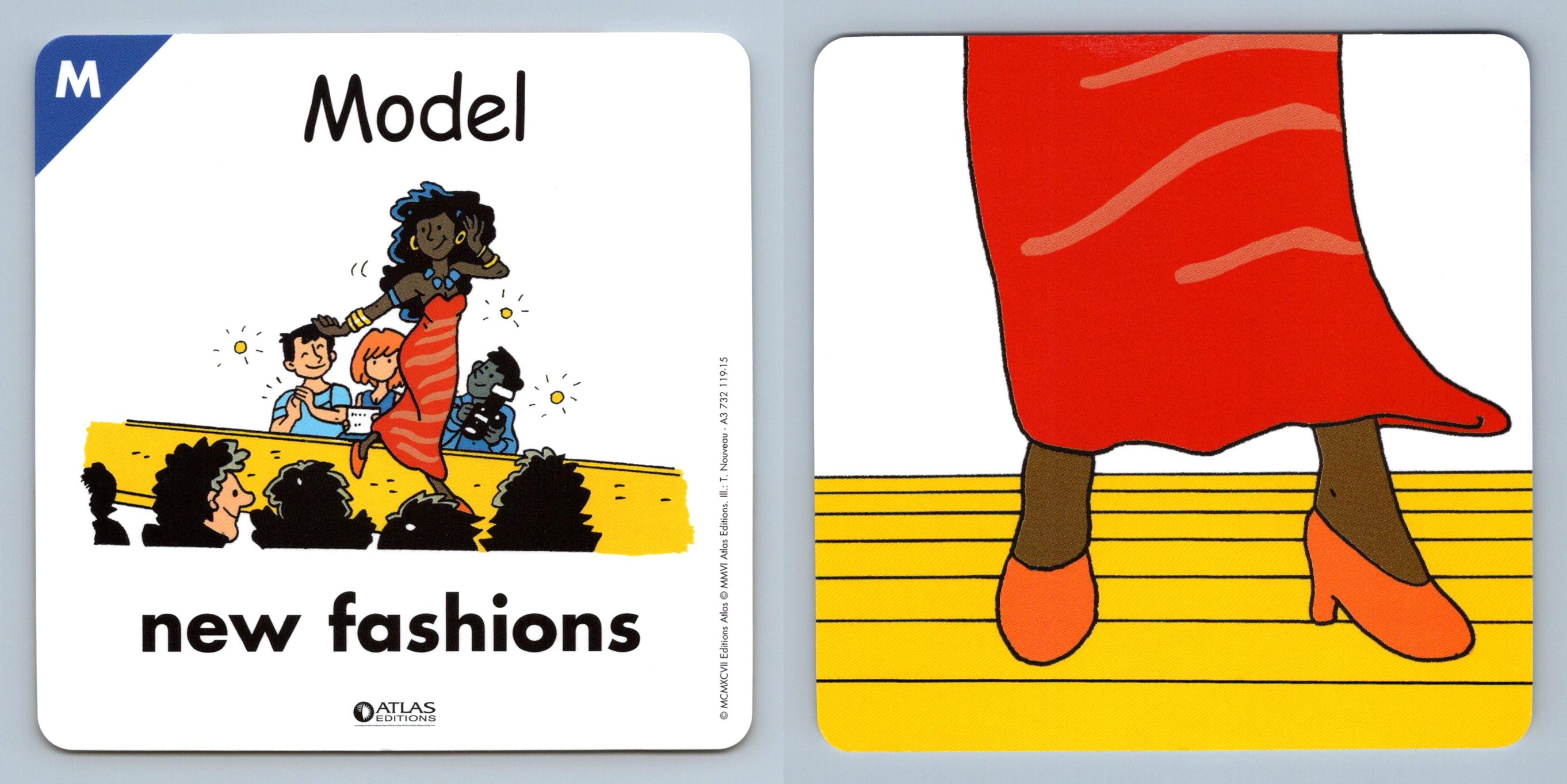 Model M Atlas Editions Play & Learn Flash Card